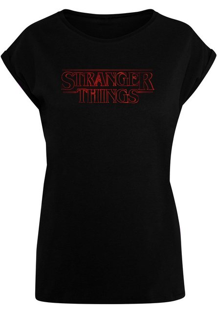 ABSOLUTE CULT T-Shirt ABSOLUTE CULT Damen Ladies Stranger Things - Glow Log günstig online kaufen