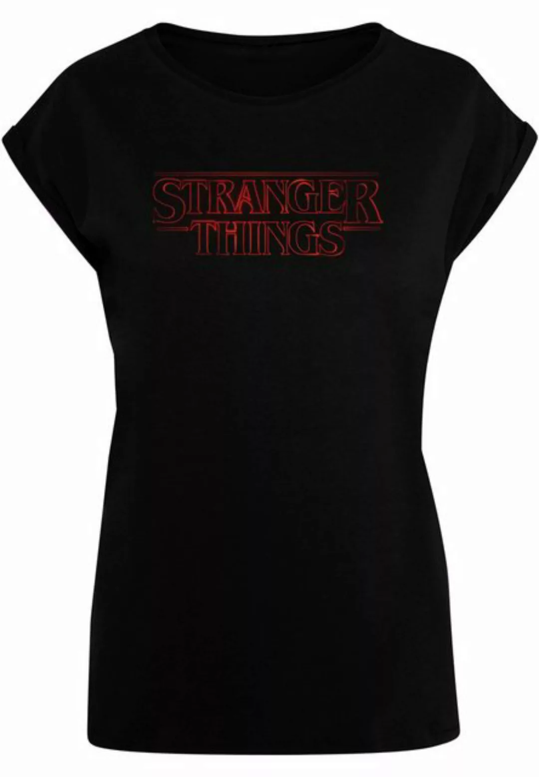 ABSOLUTE CULT T-Shirt ABSOLUTE CULT Damen Ladies Stranger Things - Glow Log günstig online kaufen