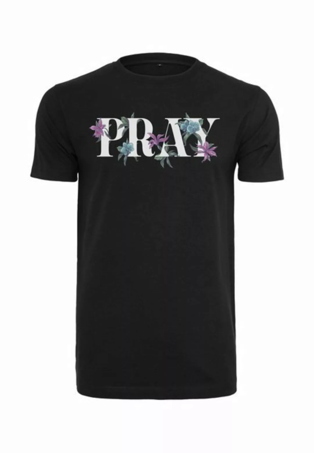 MisterTee T-Shirt MisterTee Herren Flower Pray Tee (1-tlg) günstig online kaufen