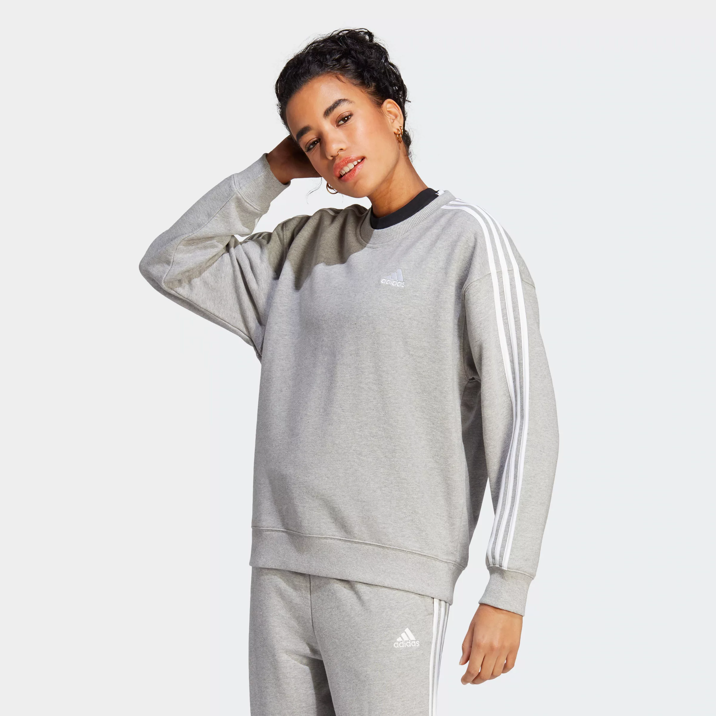 adidas Sportswear Sweatshirt "ESSENTIALS 3-STREIFEN" günstig online kaufen