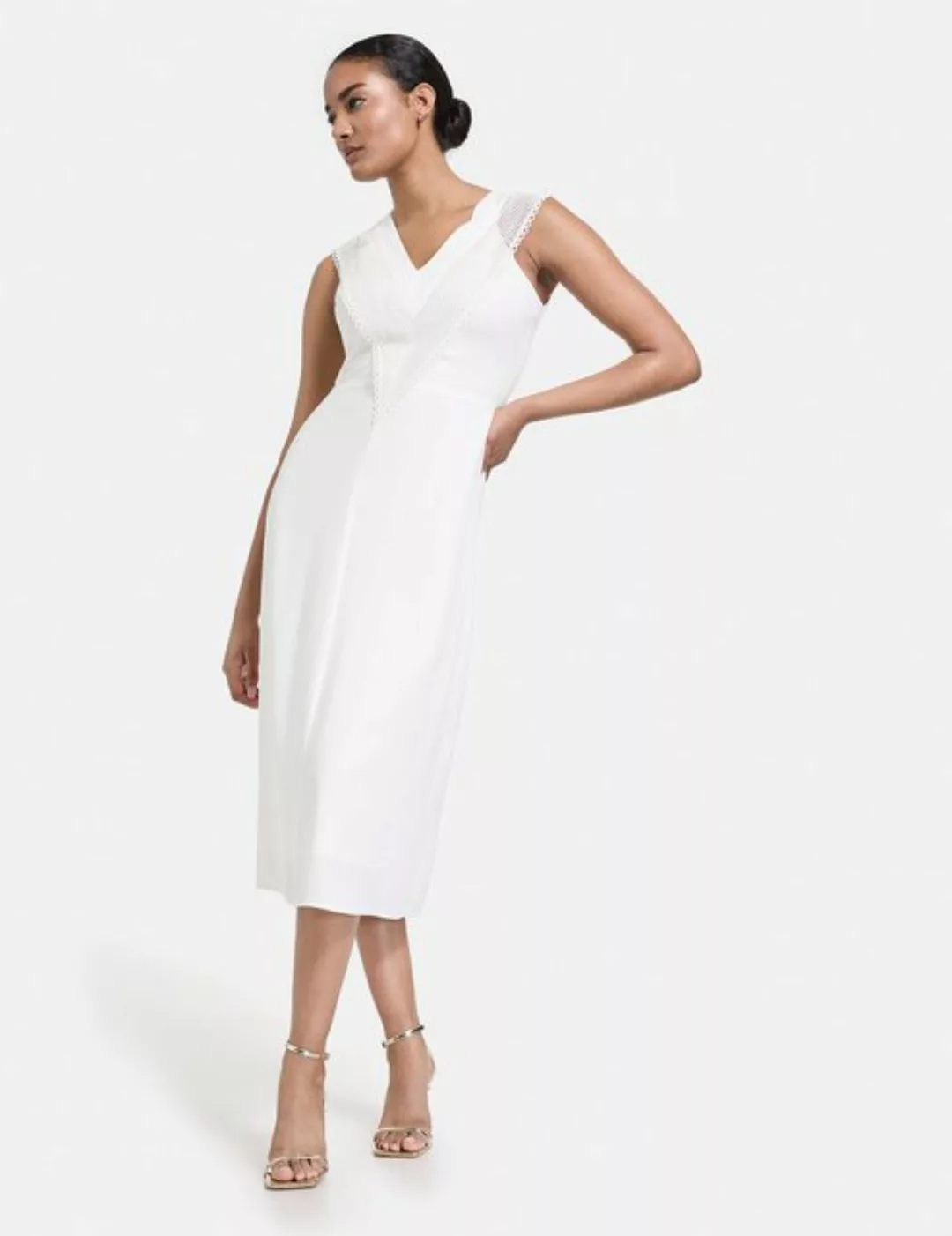 Taifun Maxikleid Kleid Gewebe günstig online kaufen