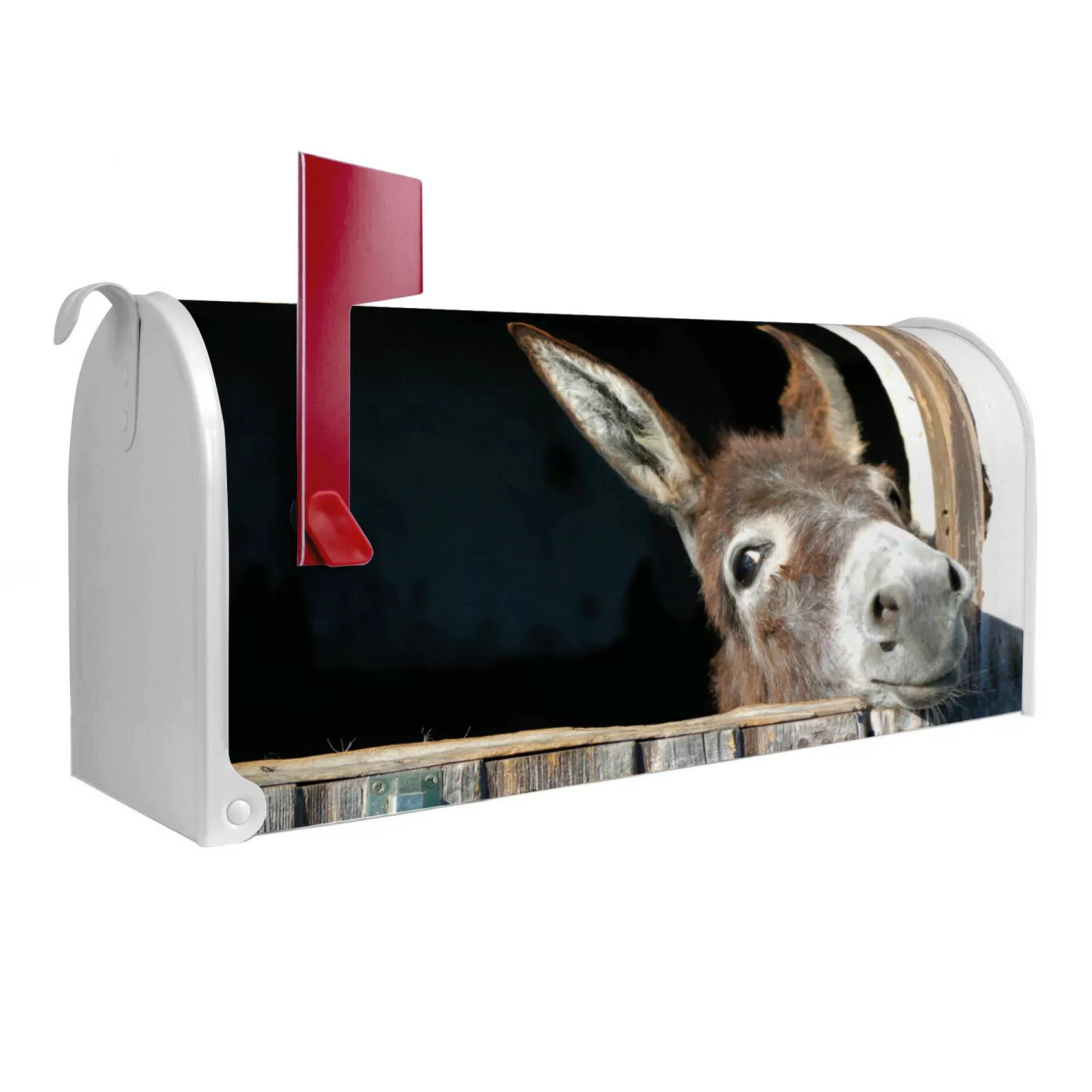 Banjado Amerikanischer Briefkasten Weiß 48x22x16cm US Mailbox Letterbox Pos günstig online kaufen