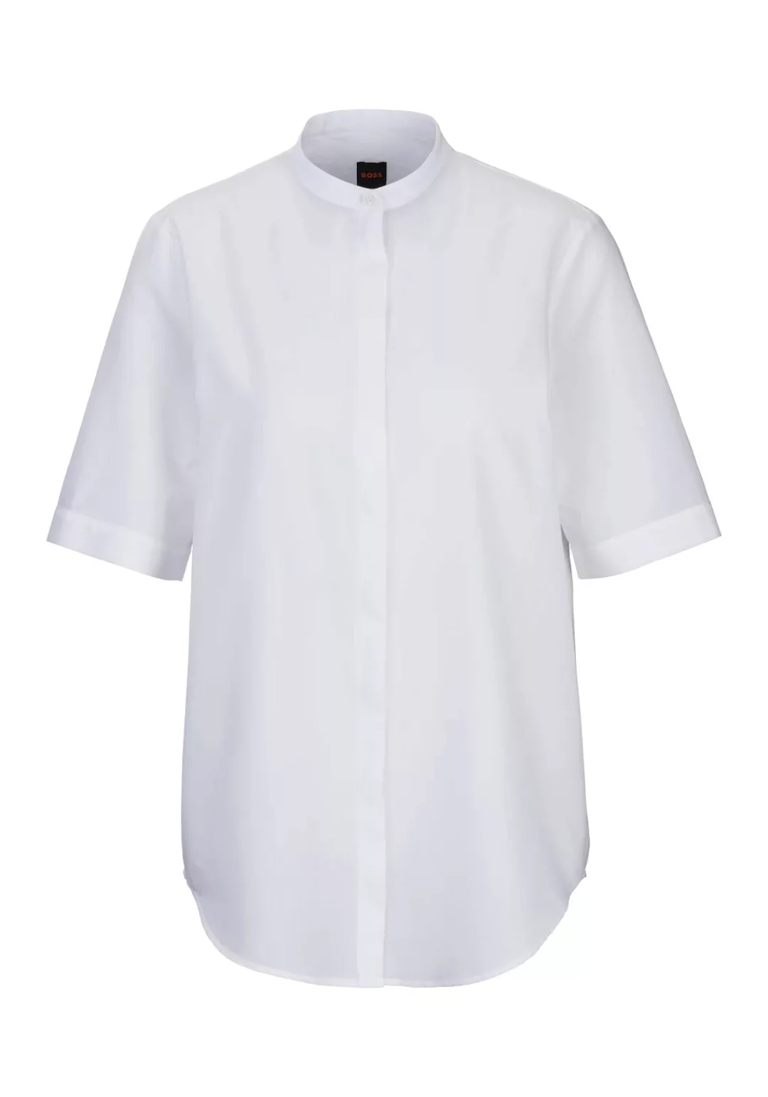 BOSS ORANGE Hemdbluse "C Befelina 1 Premium Damenmode", mit Stehkragen günstig online kaufen