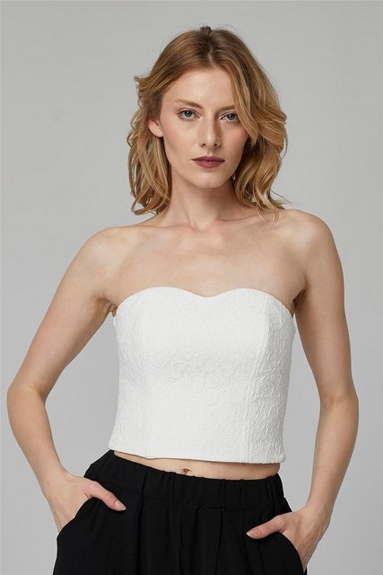 HomeStore Blusentop Spitzen-Bustier mit Balkonett-Cups günstig online kaufen