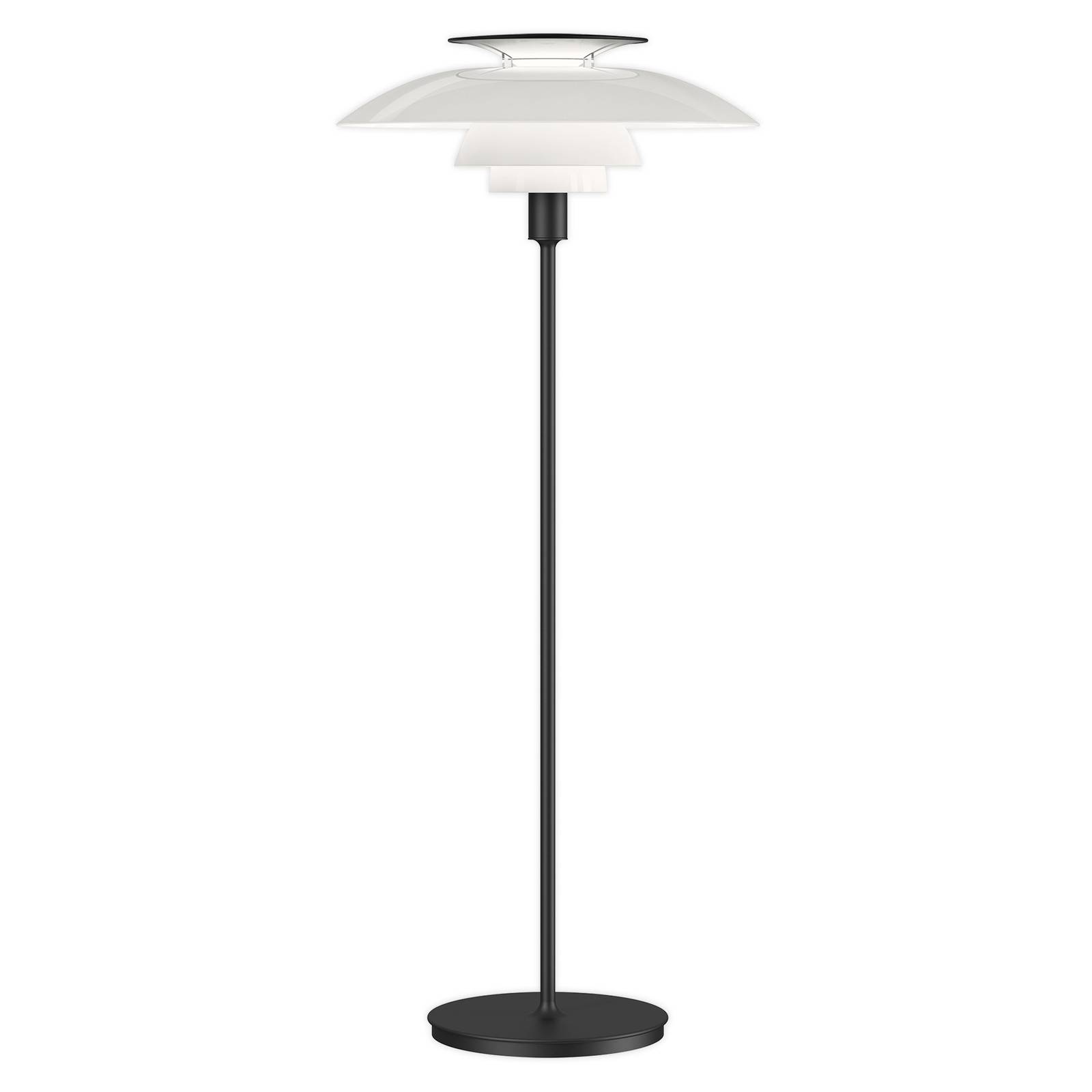 Louis Poulsen PH 80 Stehlampe Dimmer schwarz-weiß günstig online kaufen