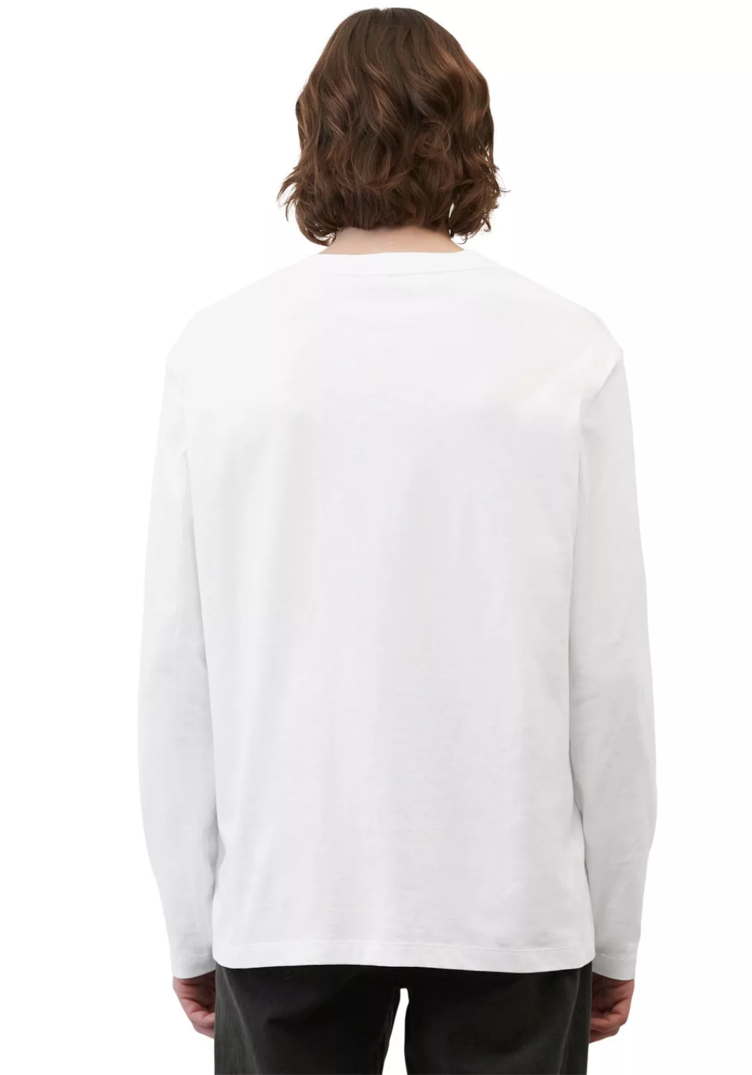 Marc O'Polo DENIM Langarmshirt mit aufgesetzter Brusttasche günstig online kaufen