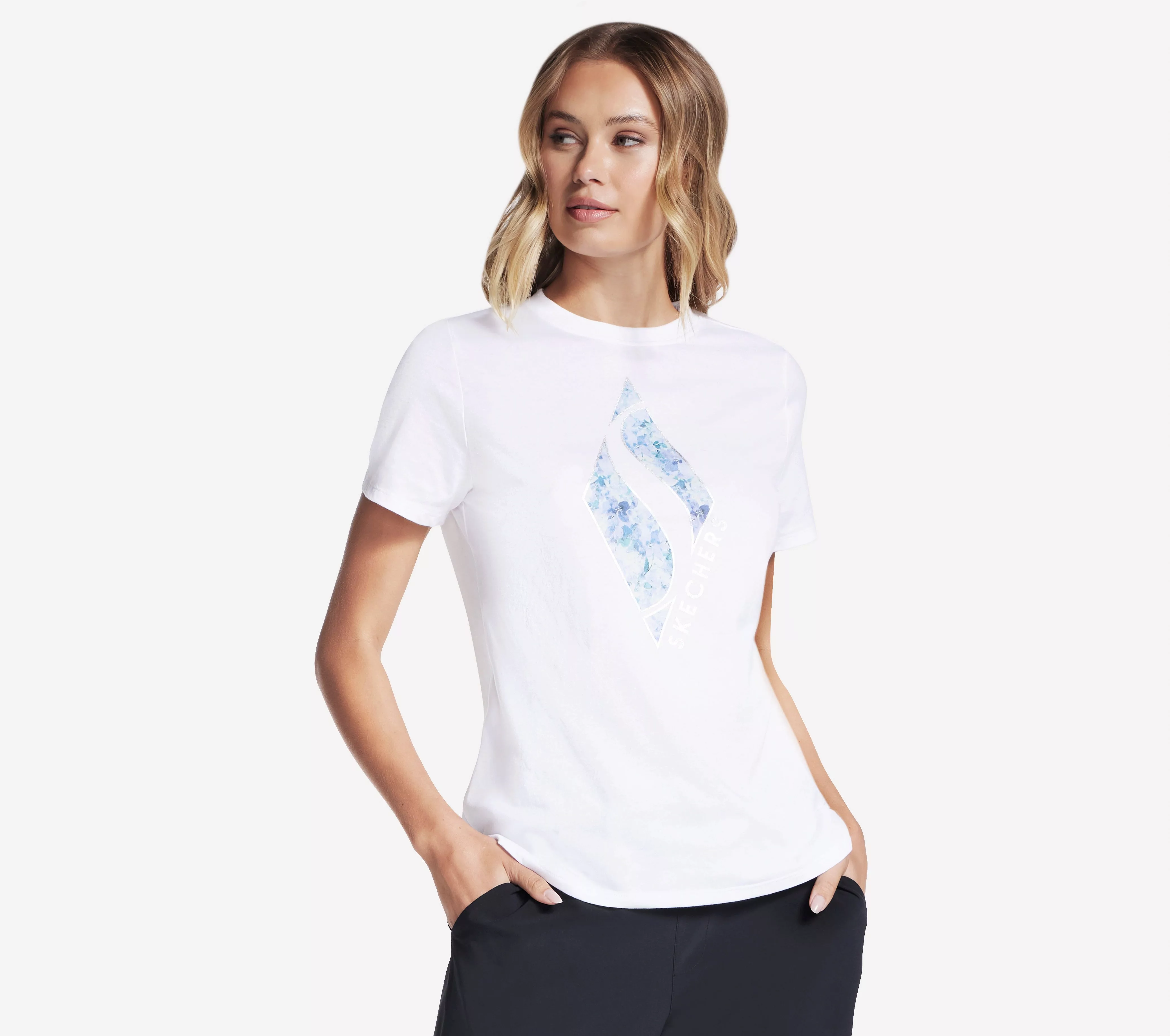 Skechers T-Shirt "BRIGHT WHITE" günstig online kaufen