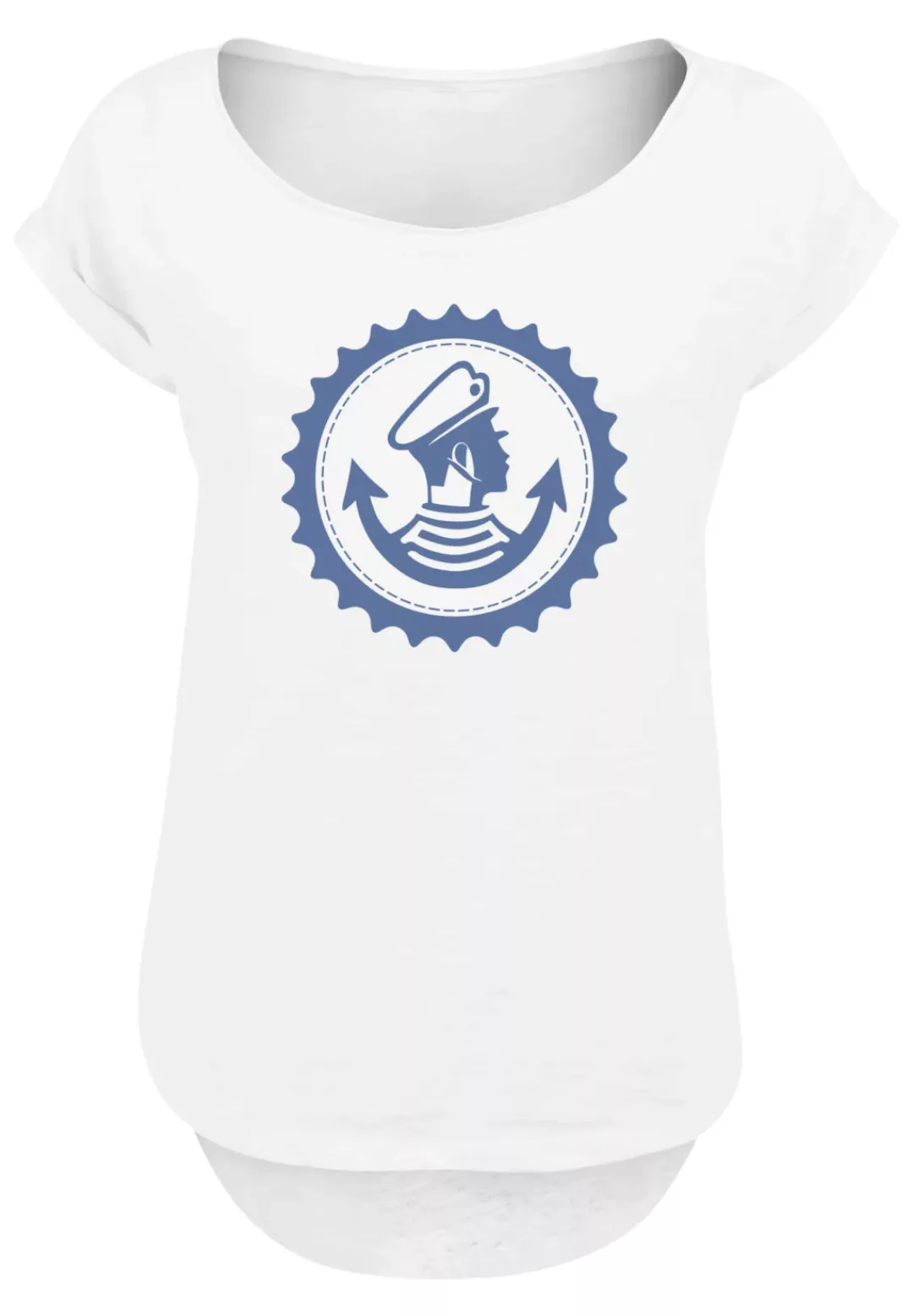 F4NT4STIC T-Shirt "Knut und Jan Hamburg with Ladies Long Slub Tee", Print günstig online kaufen