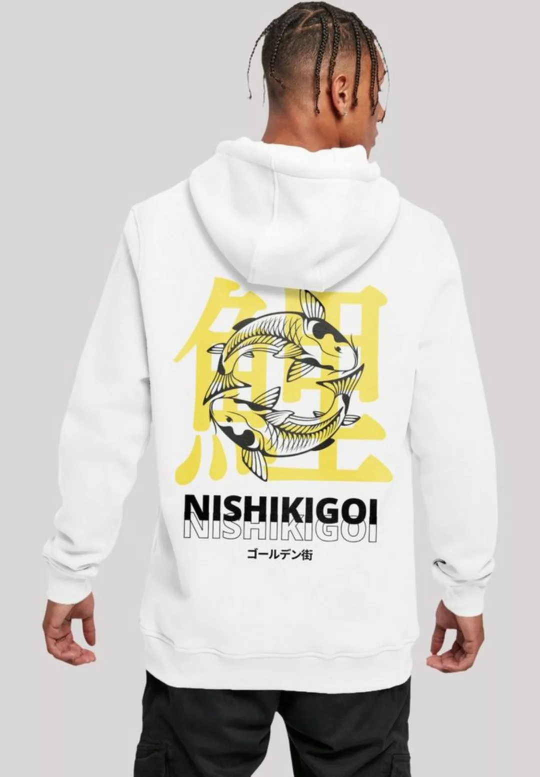 F4NT4STIC Kapuzenpullover "Koi Golden Gai", Print günstig online kaufen