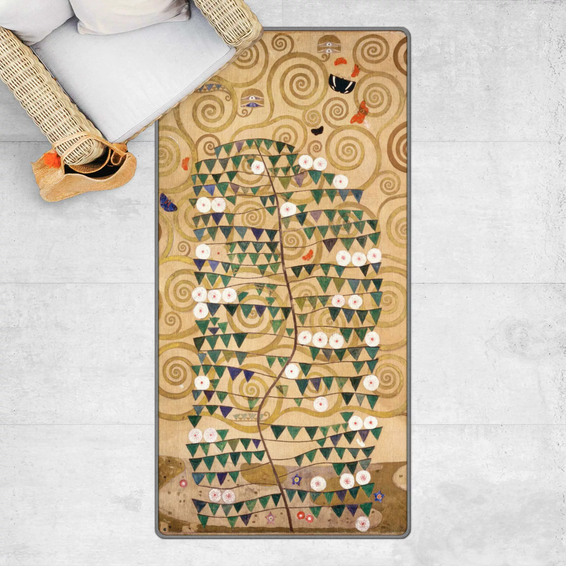 Teppich Gustav Klimt - Entwurf für den Stocletfries günstig online kaufen