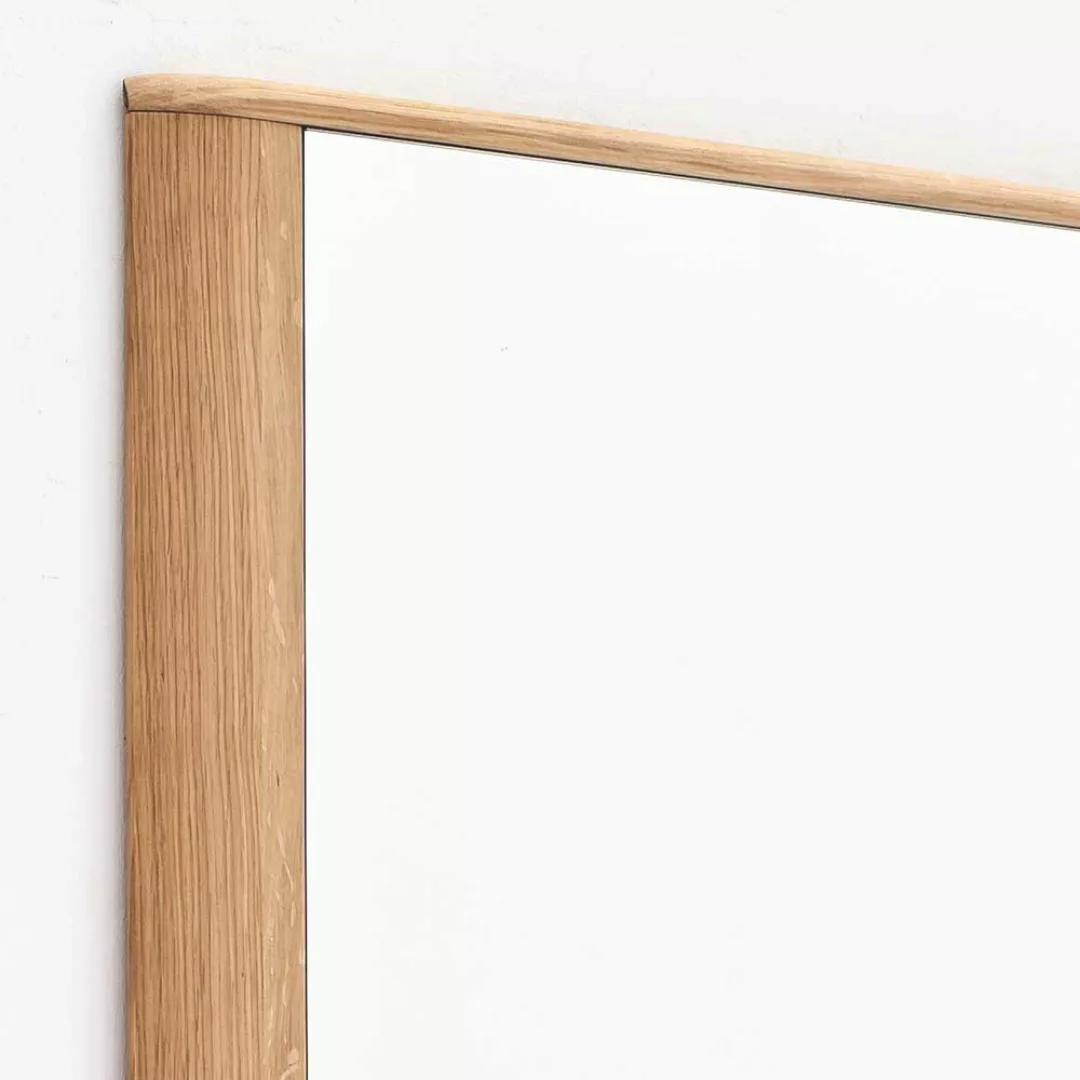 Wandspiegel in Eiche Bianco 65 cm breit günstig online kaufen