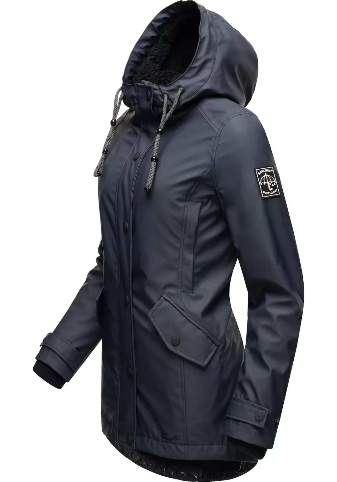 Navahoo Regenjacke "Lindraa", mit Kapuze, stylische wasserdichte Outdoorjac günstig online kaufen