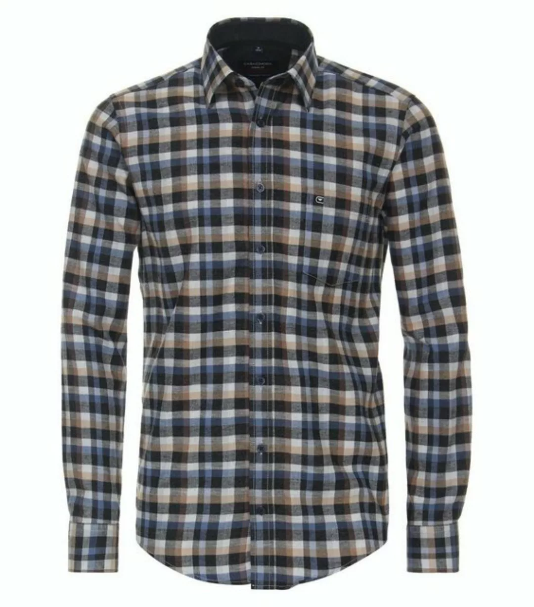 CASAMODA Blusenshirt Kent Casual Fit, 750 anthrazit günstig online kaufen