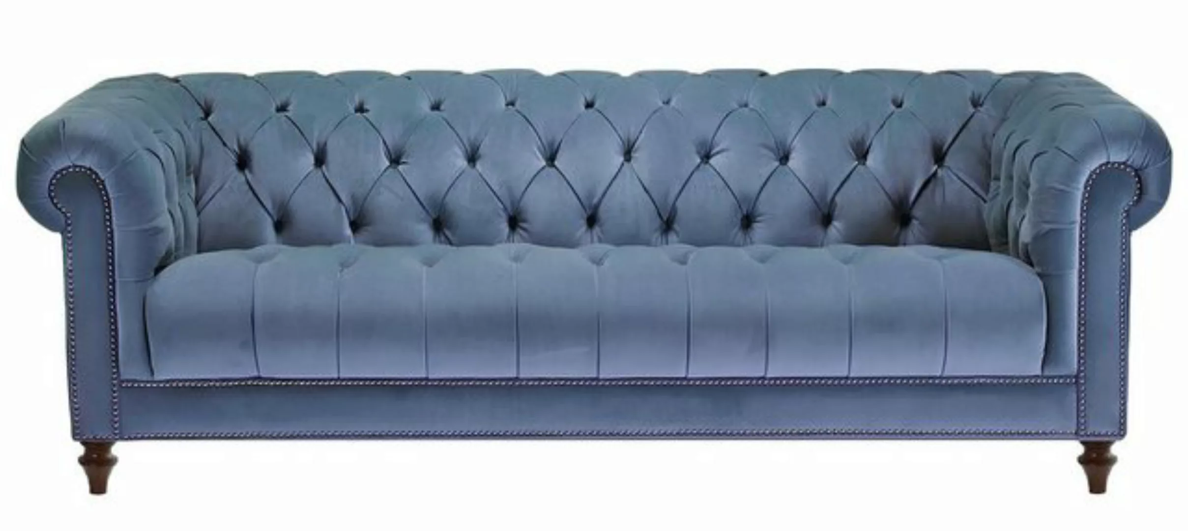 Xlmoebel 3-Sitzer Neue Stoff-Couch im Chesterfield-Design, dreisitzig, in H günstig online kaufen