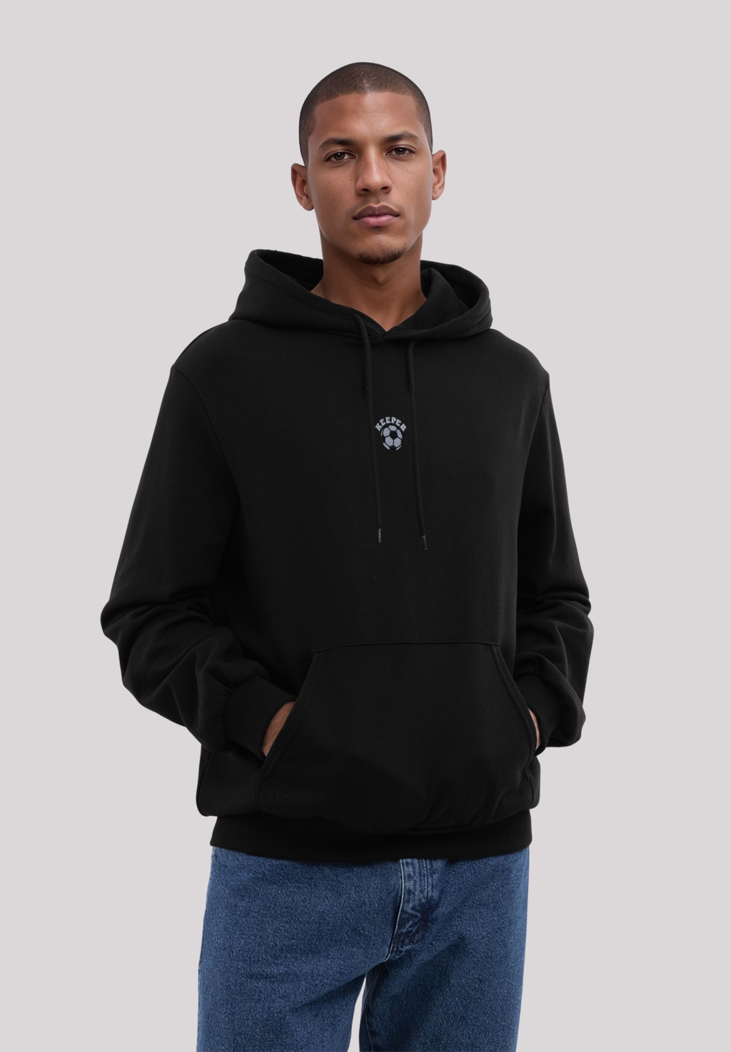 F4NT4STIC Kapuzenpullover "Keeper Stickerei", Premium Qualität günstig online kaufen
