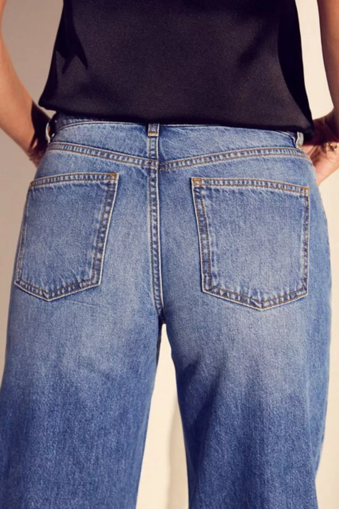 Myleene Klass Weite Jeans Myleene Klass Jeans mit weitem Bein (1-tlg) günstig online kaufen