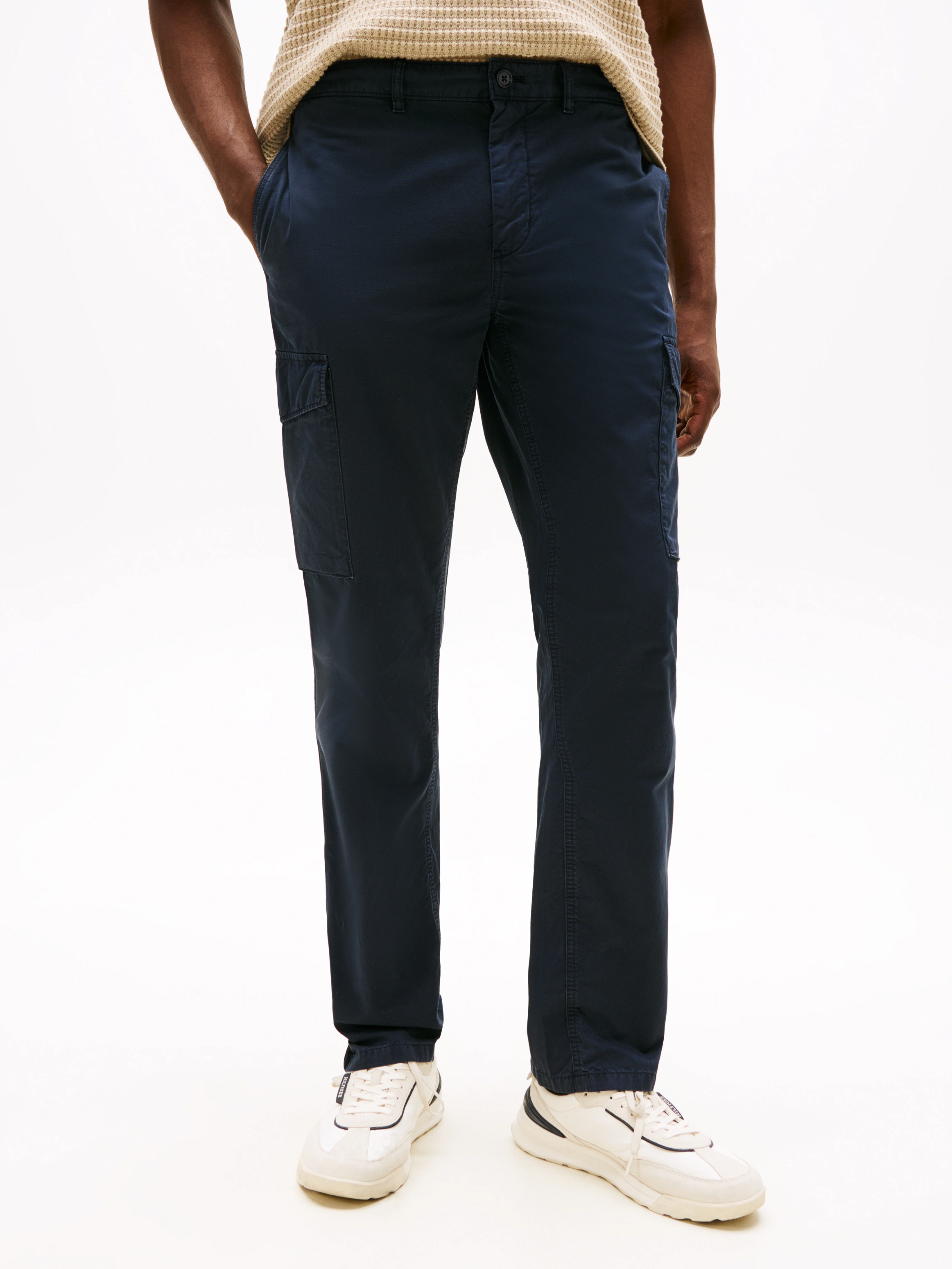 Tommy Hilfiger Cargohose "DENTON LW TWILL", Straight Fit, Baumwolle günstig online kaufen