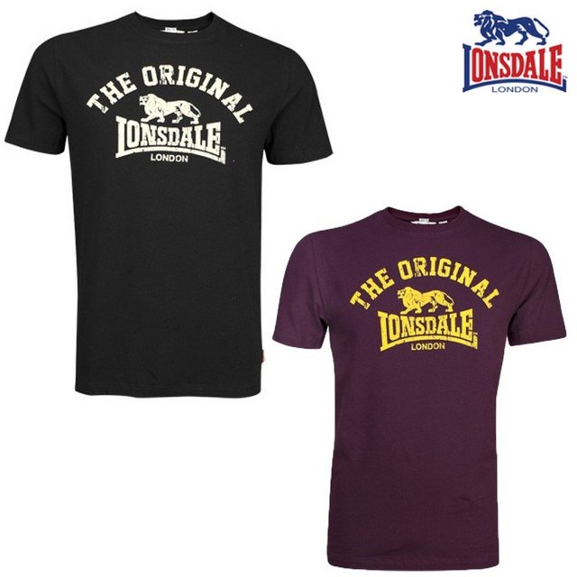 Lonsdale T-Shirt Lonsdale Herren T-Shirt Original günstig online kaufen