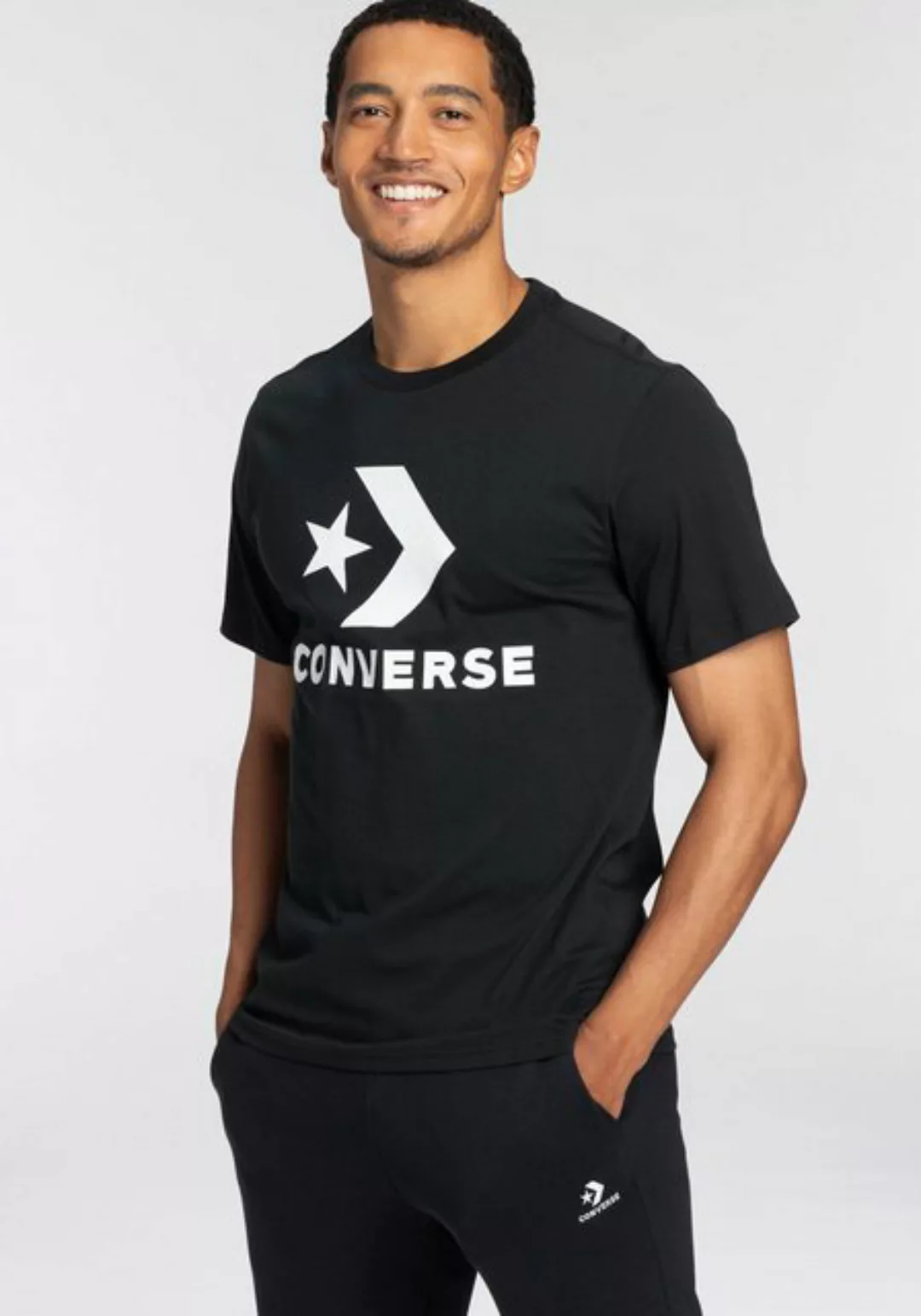 Converse T-Shirt "Unisex GO-TO STAR CHEVRON LOGO STANDARD-FIT", Unisex günstig online kaufen