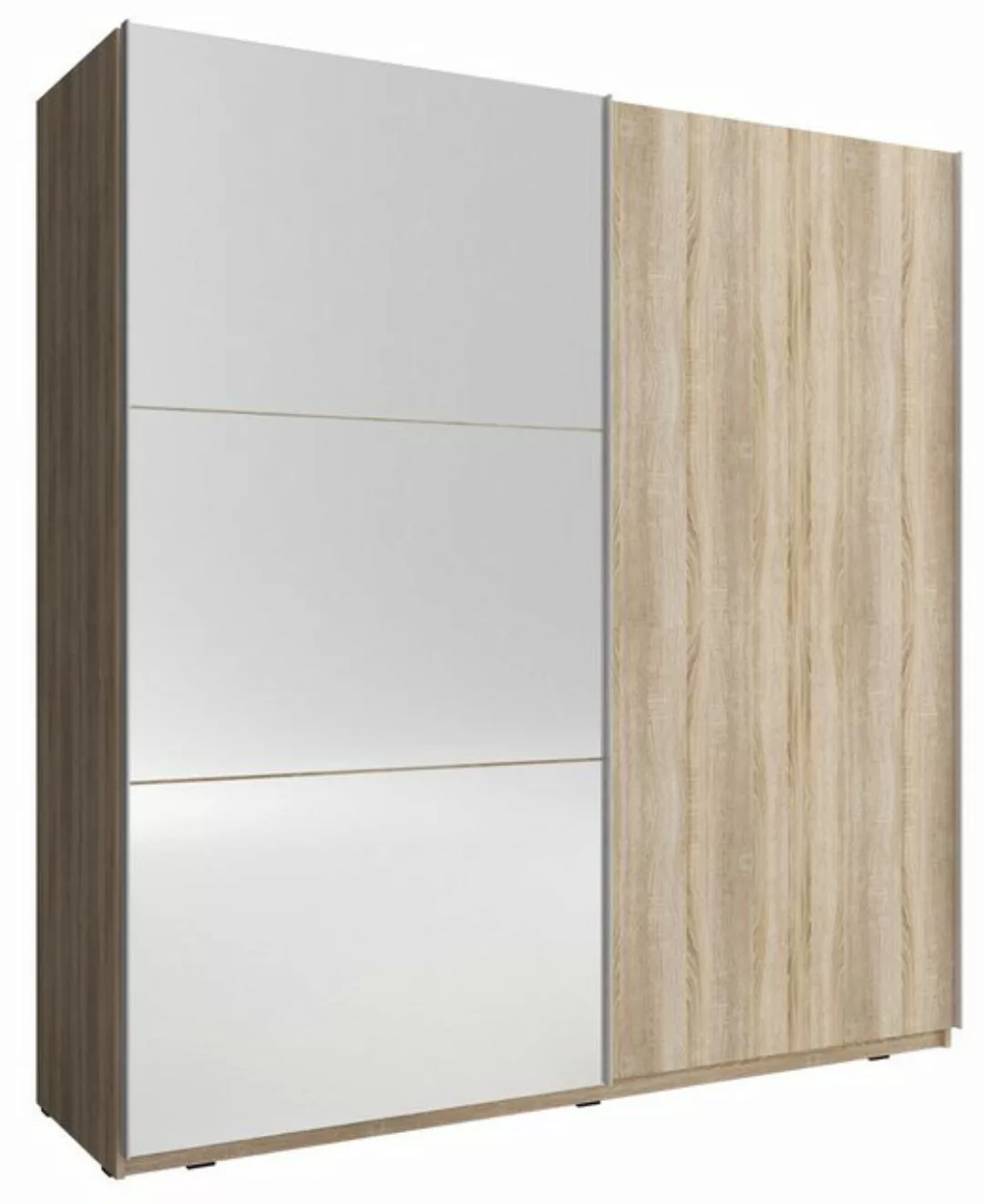 Domando Kleiderschrank Kleiderschrank Riccione M2 Breite 150cm, Schwebetüre günstig online kaufen