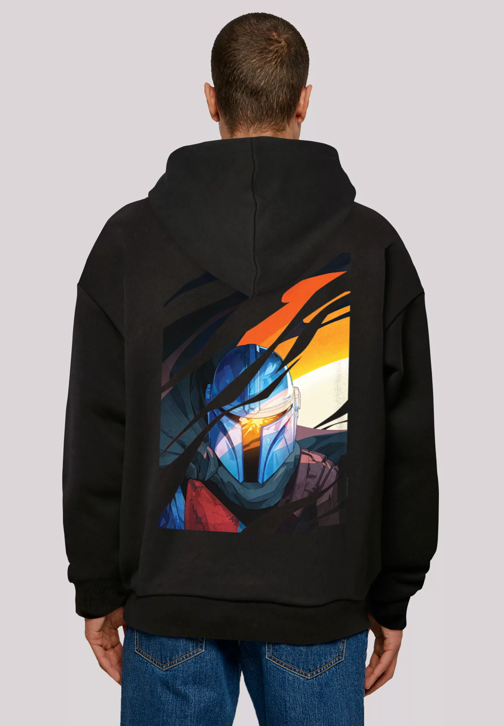 F4NT4STIC Kapuzenpullover "Star Wars The Mandalorian Glare", Print günstig online kaufen