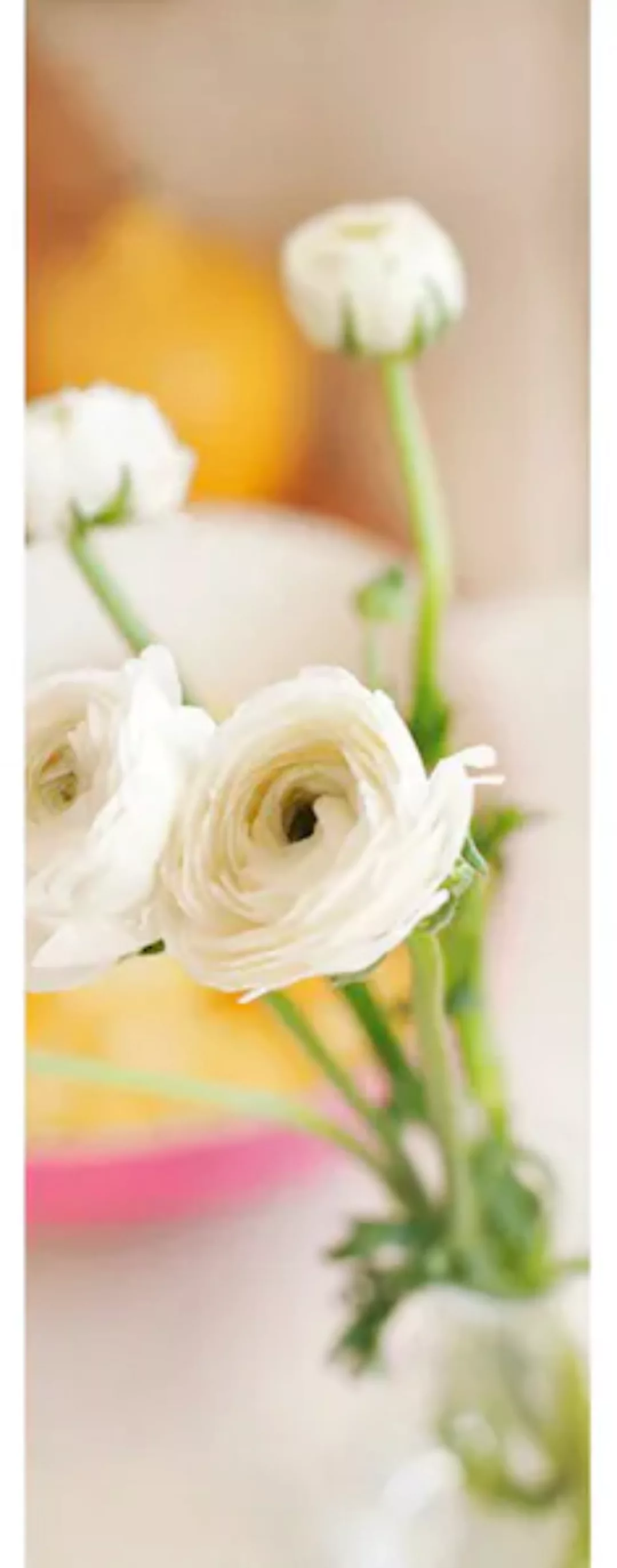 Architects Paper Fototapete »White Buttercup«, Blumen Tapete Natur Fototape günstig online kaufen