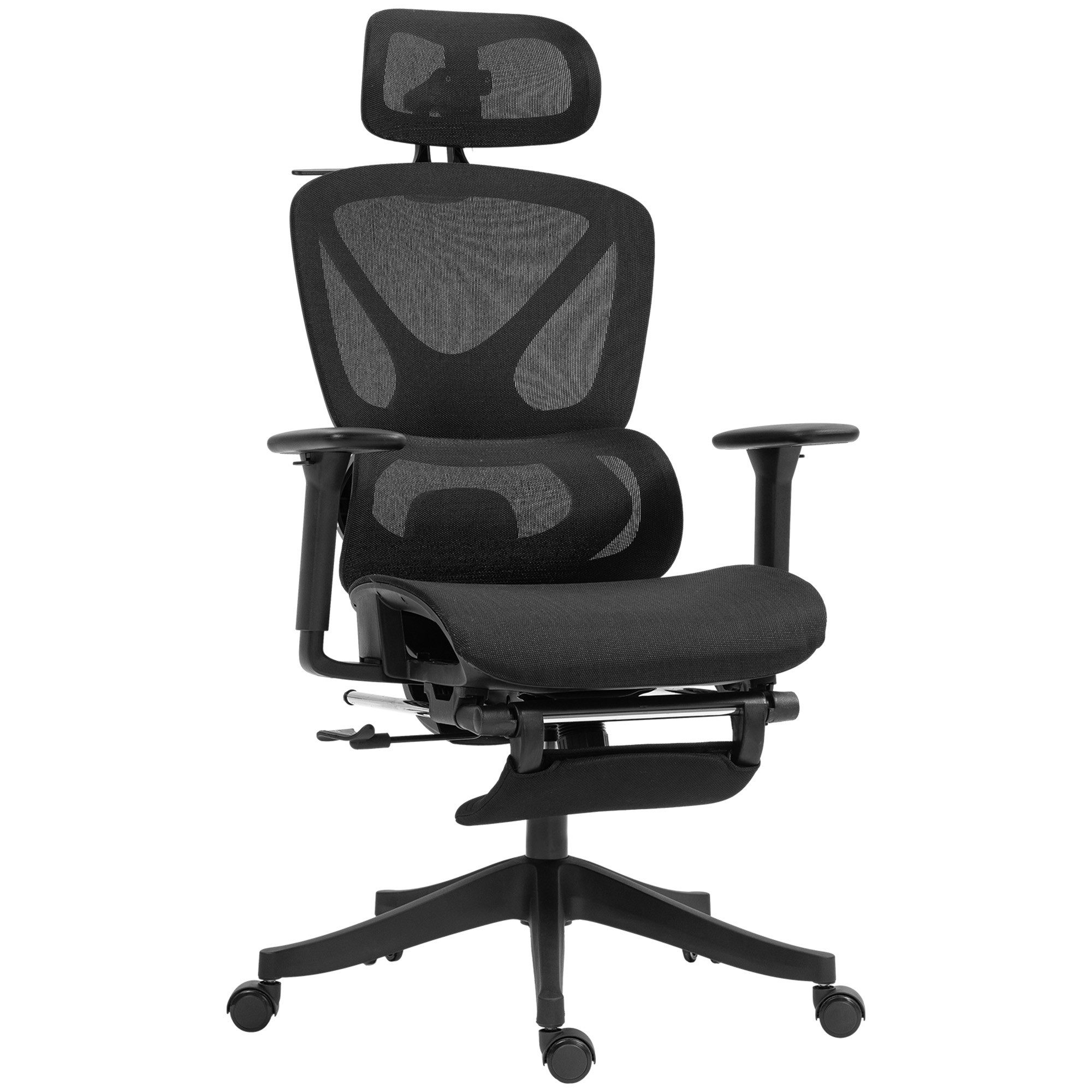 HOMCOM Bürostuhl Ergonomischer Schreibtischstuhl mit 3D günstig online kaufen