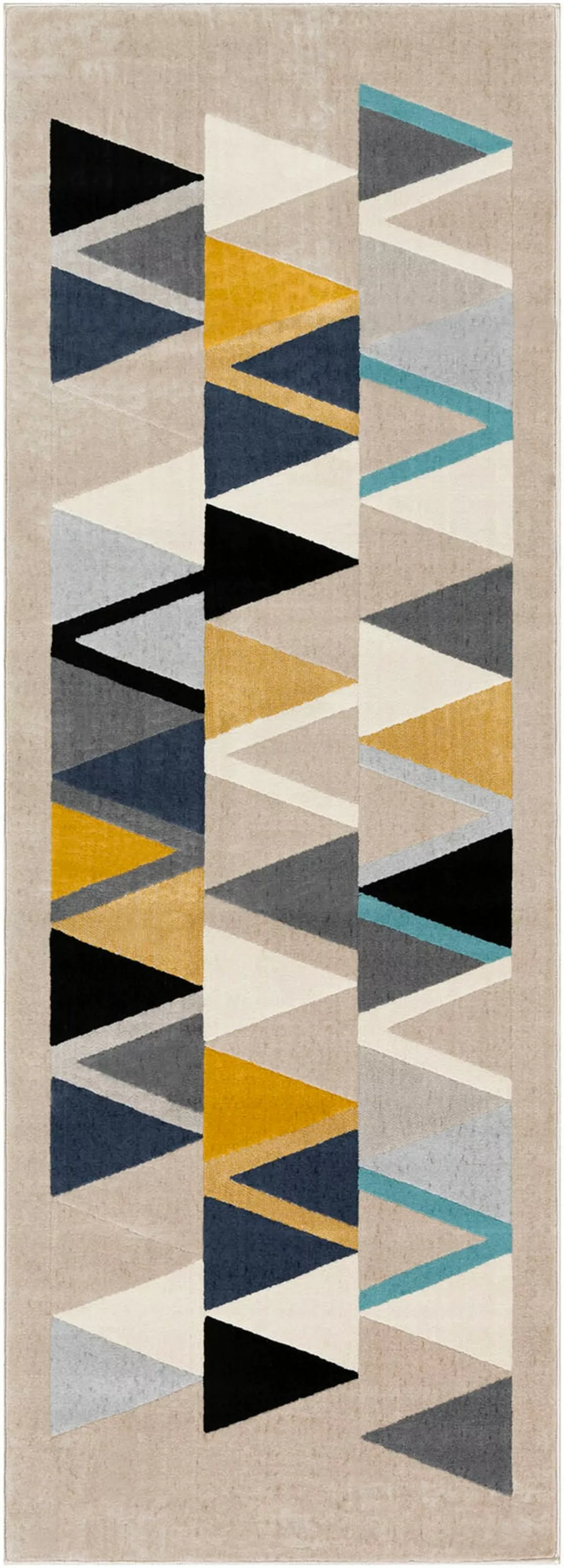 Surya Läufer »Geometric 2349«, rechteckig, Skandi Design, Modern Boho Kurzf günstig online kaufen