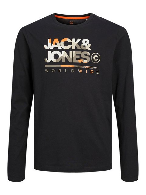 Jack & Jones Junior Langarmshirt JJLUKE TEE LS CREW NECK JNR günstig online kaufen