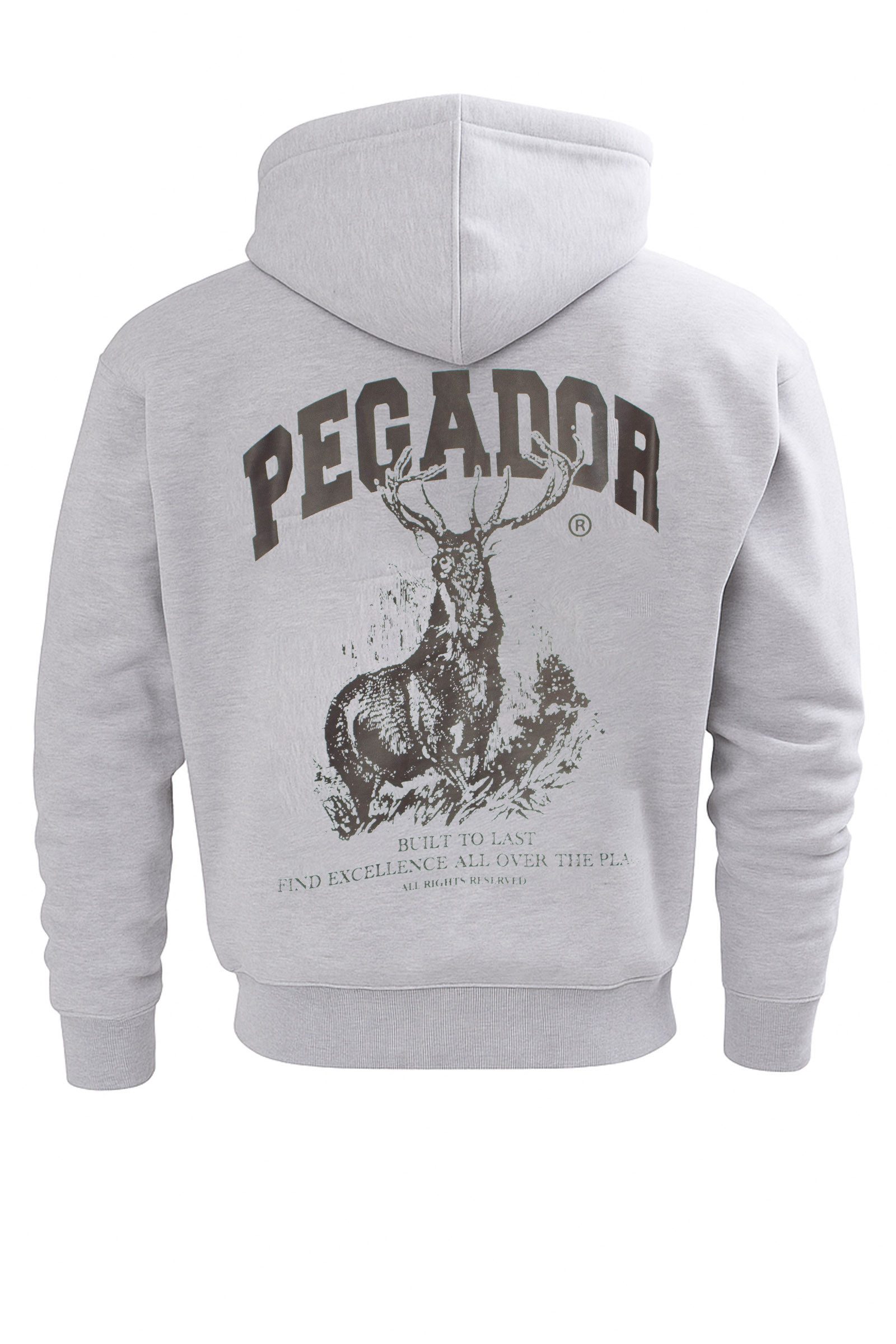 PEGADOR Kapuzenpullover Pegador PGDR Lizard Oversized günstig online kaufen