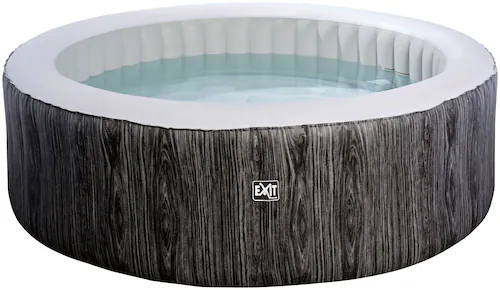 EXIT Whirlpool "Wood Deluxe", für bis zu 4 Personen, dunkelgrau günstig online kaufen