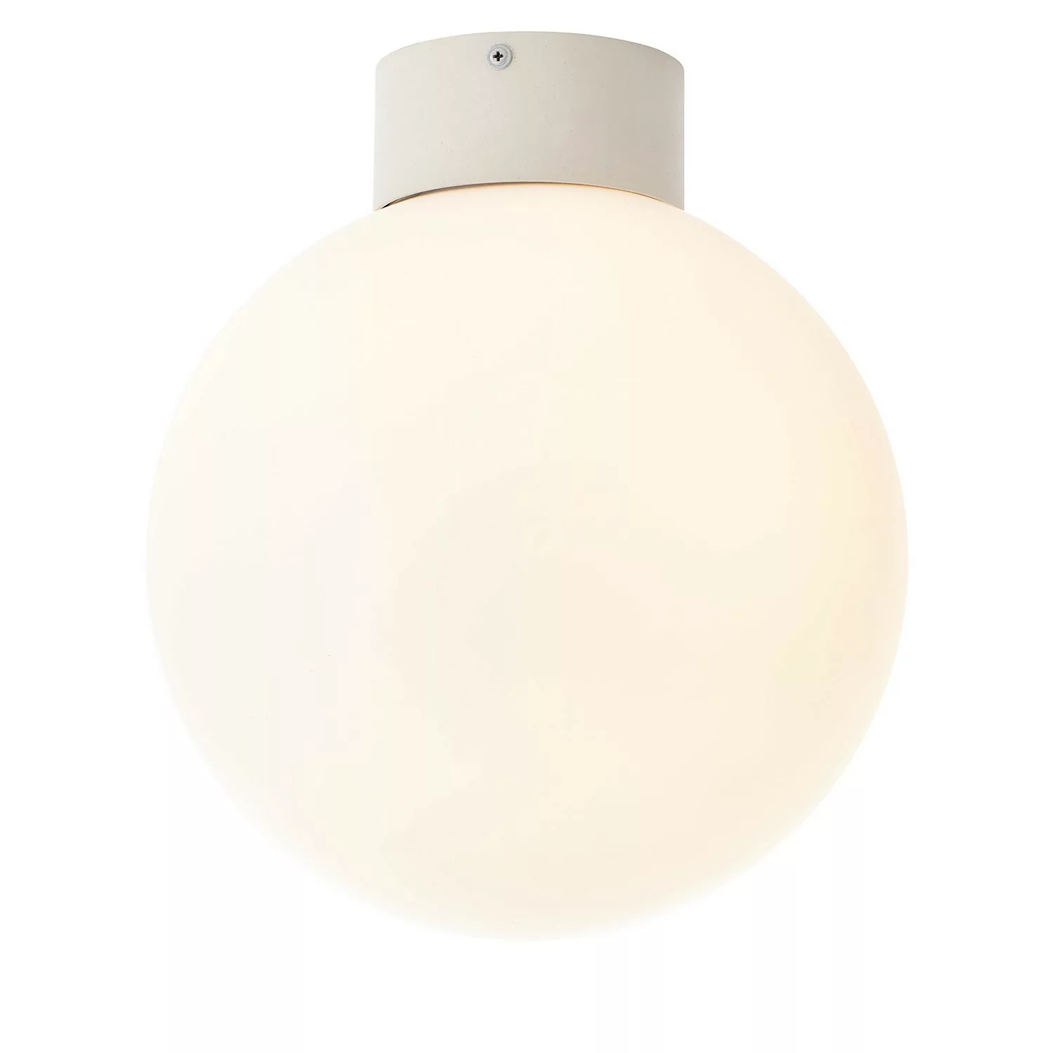 Deckenlampe Astro, Kugelglas, rauchgrau, Ø 25 cm günstig online kaufen
