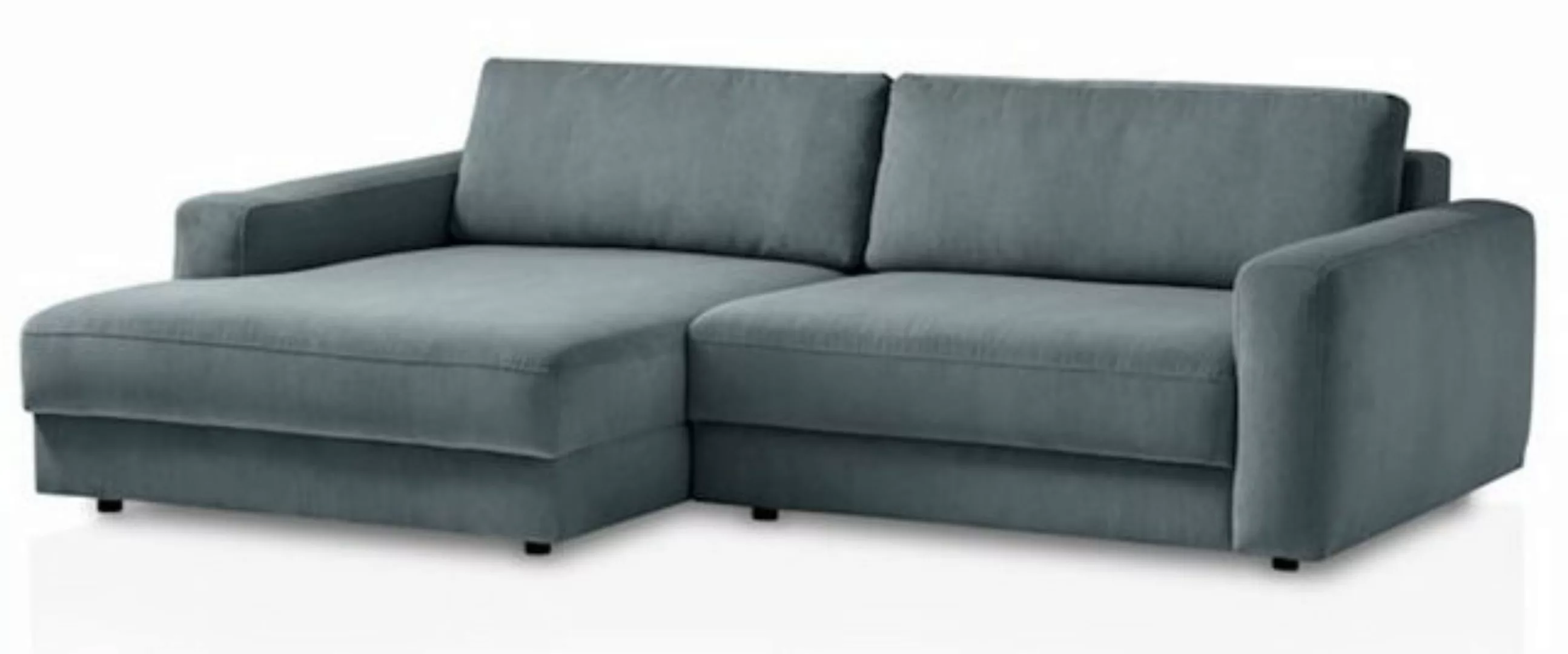 Feldmann-Wohnen Ecksofa Bogota, Bogota 1 Teile, 250x176x84cm blaugrau Recam günstig online kaufen