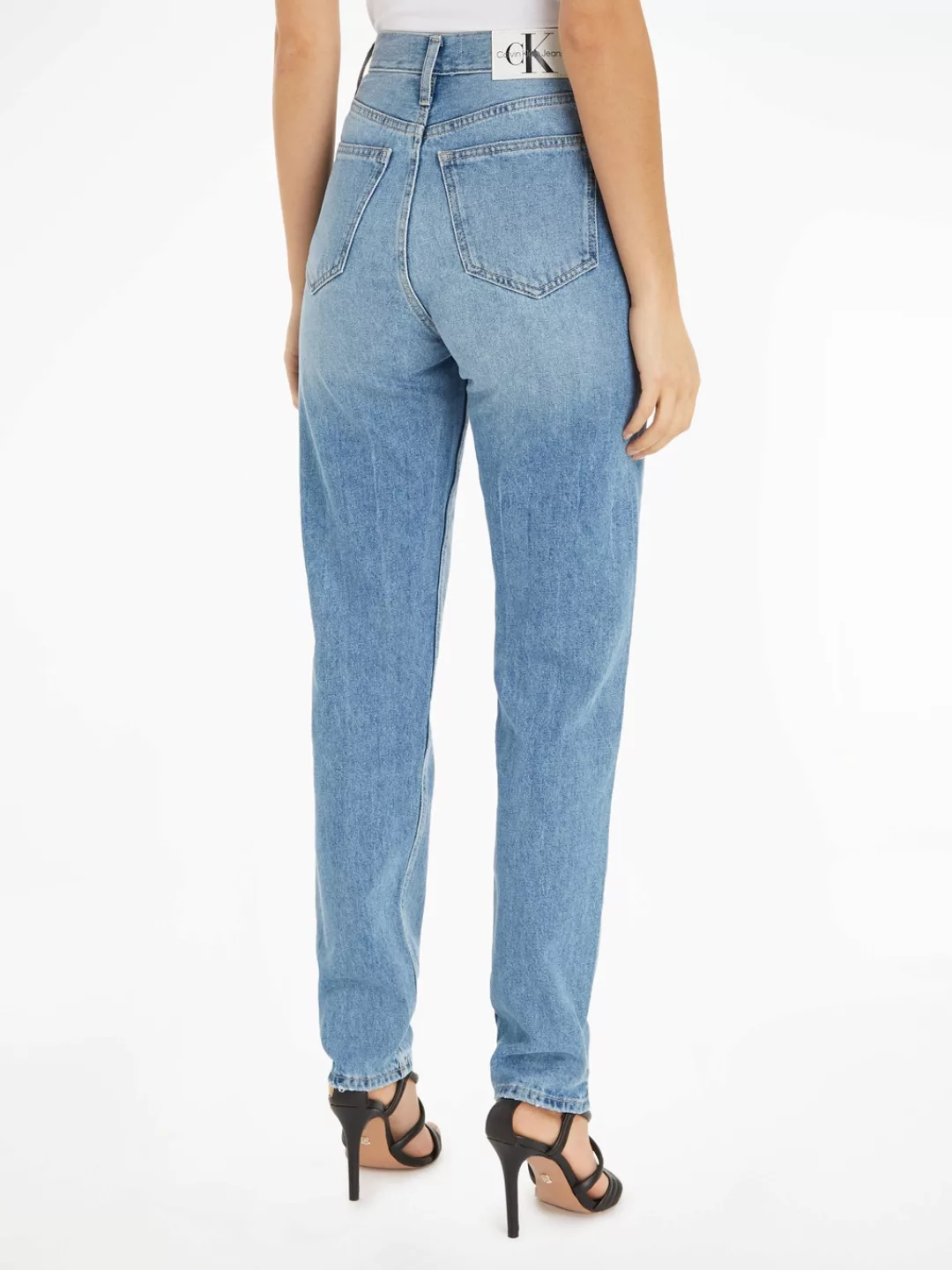 Calvin Klein Jeans Straight-Jeans AUTHENTIC SLIM STRAIGHT im 5-Pocket-Style günstig online kaufen