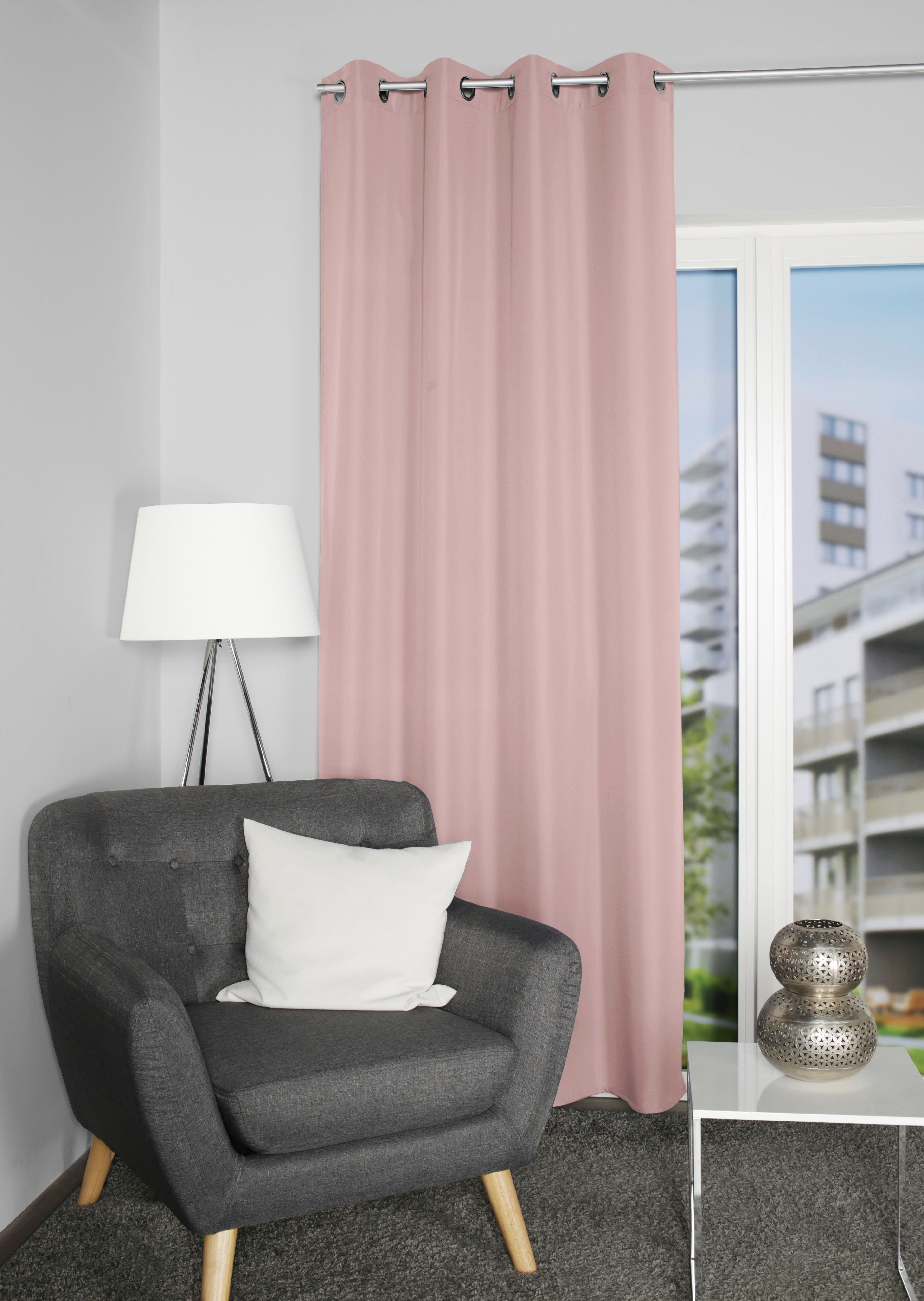 Home Basics Vorhang ATLANTIK, Ösen (1 günstig online kaufen