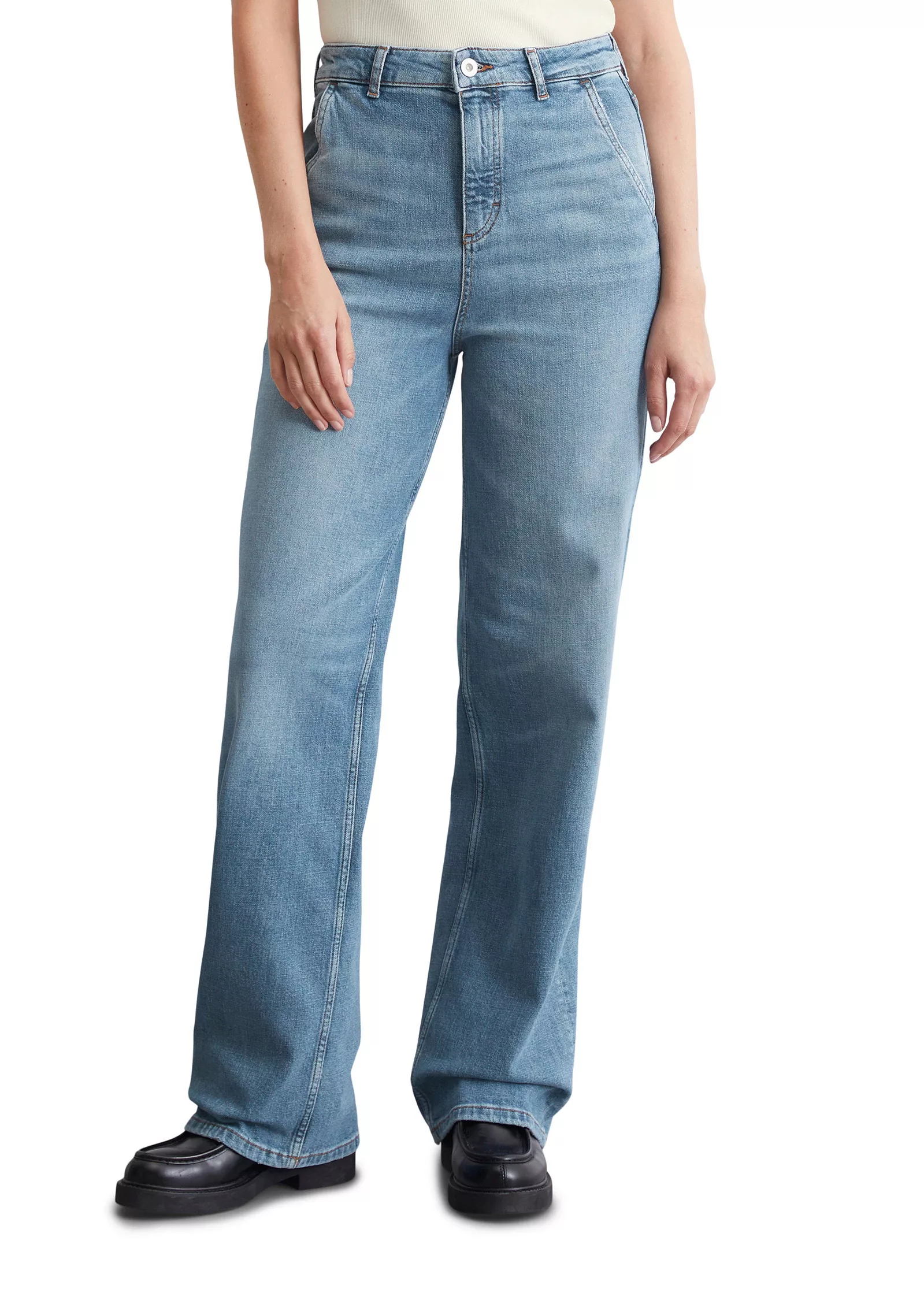 Marc OPolo Boyfriend-Jeans "aus Organic Cotton-Hanf-Mix" günstig online kaufen