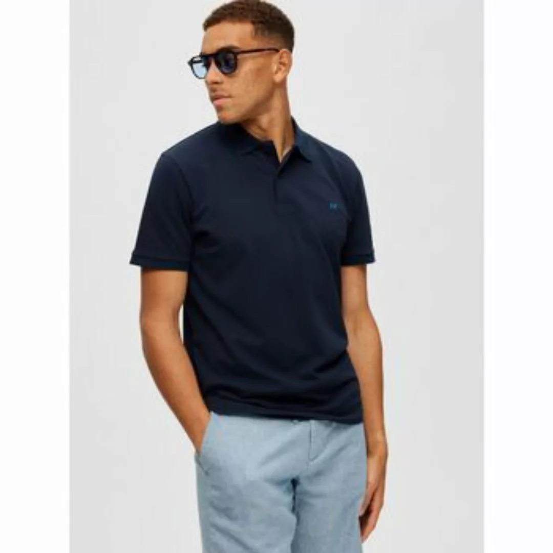 Selected  T-Shirts & Poloshirts 16087839 DANTE-NAVY BLAZER günstig online kaufen