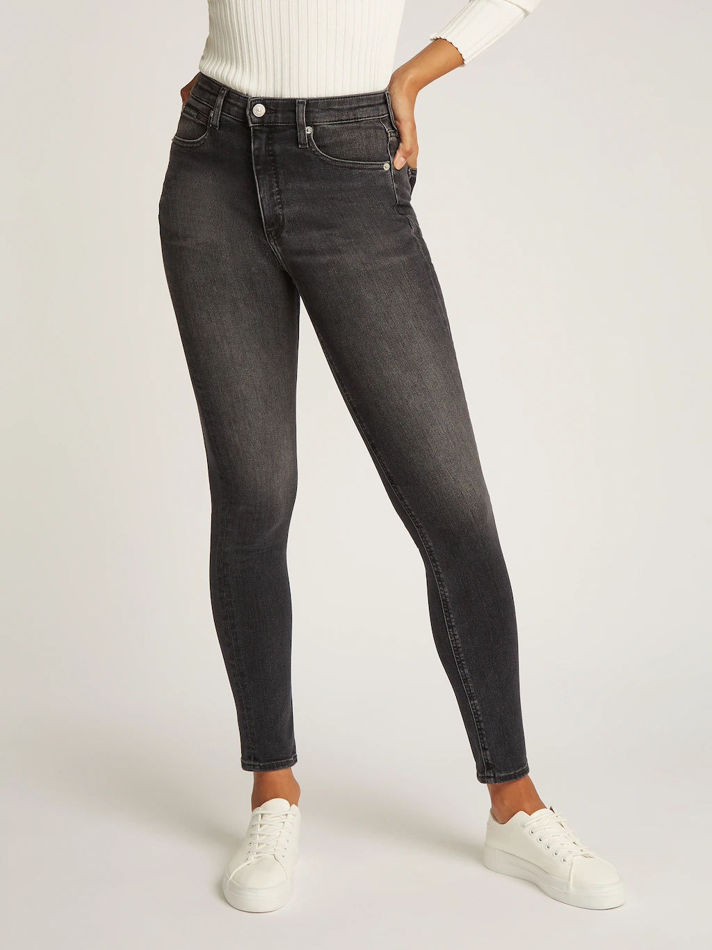 Calvin Klein Jeans Skinny-fit-Jeans "HIGH RISE SKINNY", mit Coinpocket, lei günstig online kaufen