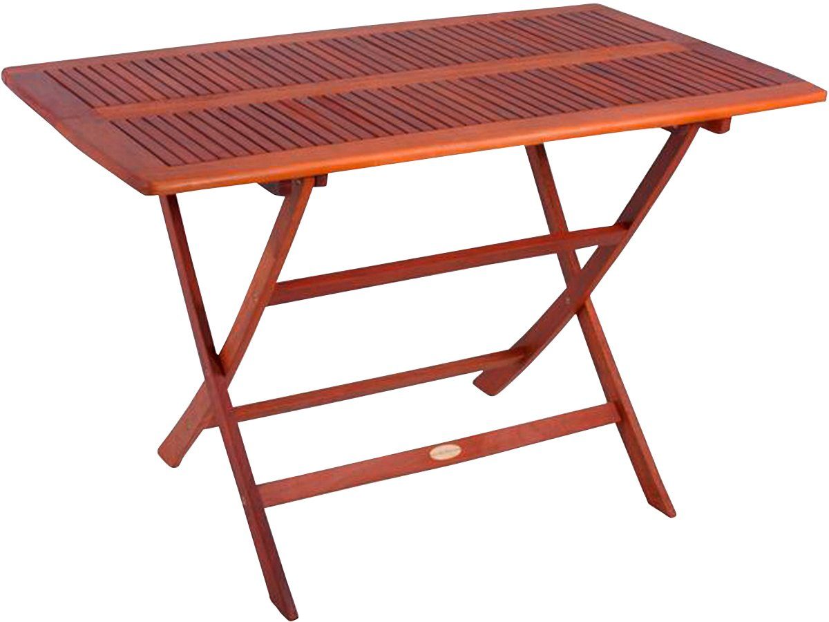 Garden Pleasure Klapptisch Orlando Rechteckig Natur 70 cm x 120 cm günstig online kaufen