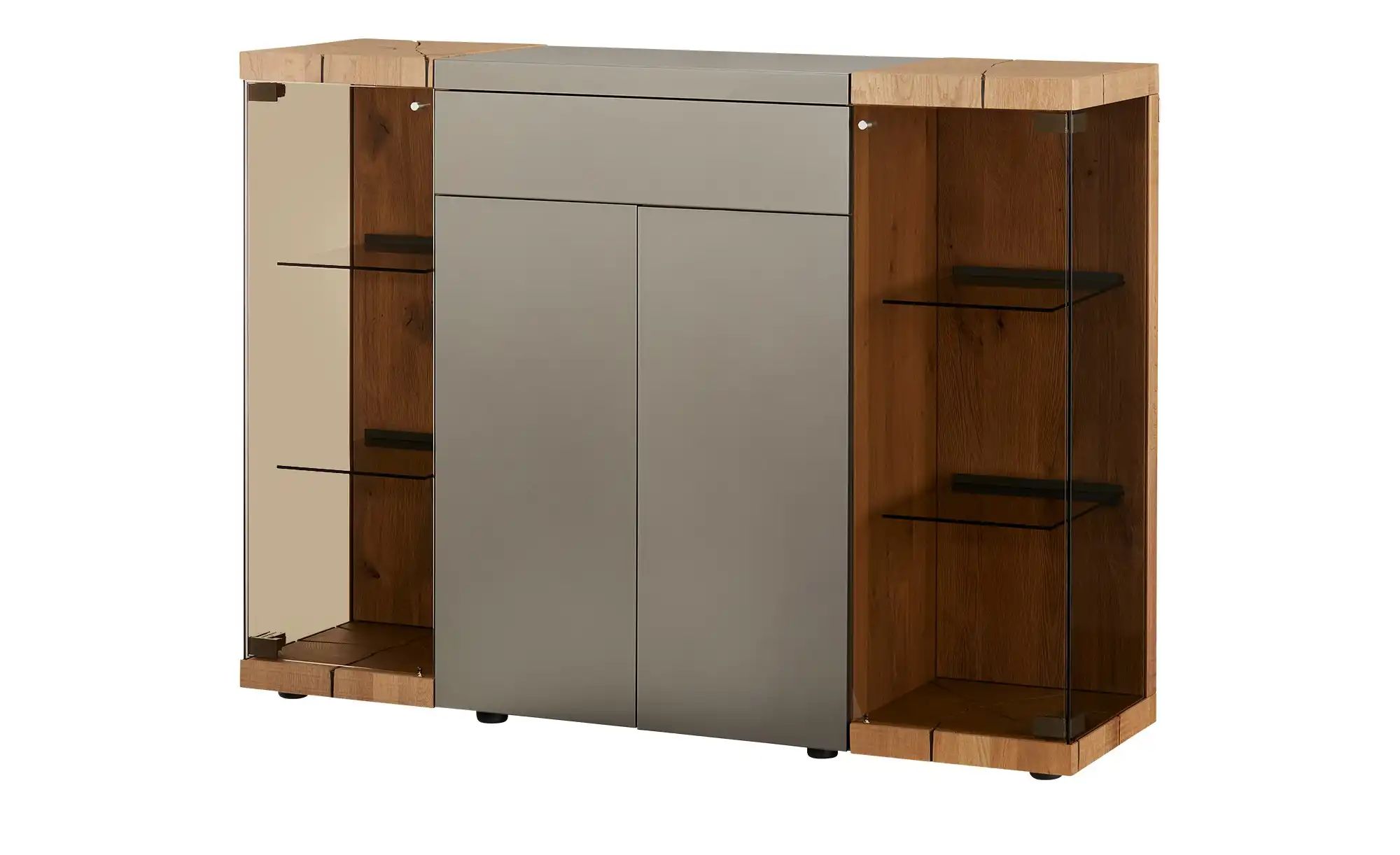 HARTMANN Highboard  Vela ¦ grau ¦ Maße (cm): B: 152 H: 113 T: 44 Kommoden & günstig online kaufen