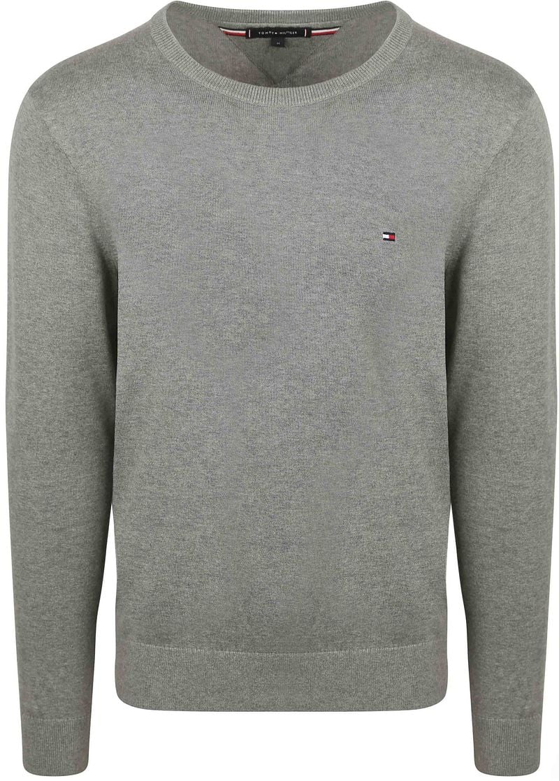 Tommy Hilfiger Pullover Essential Grau - Größe S günstig online kaufen