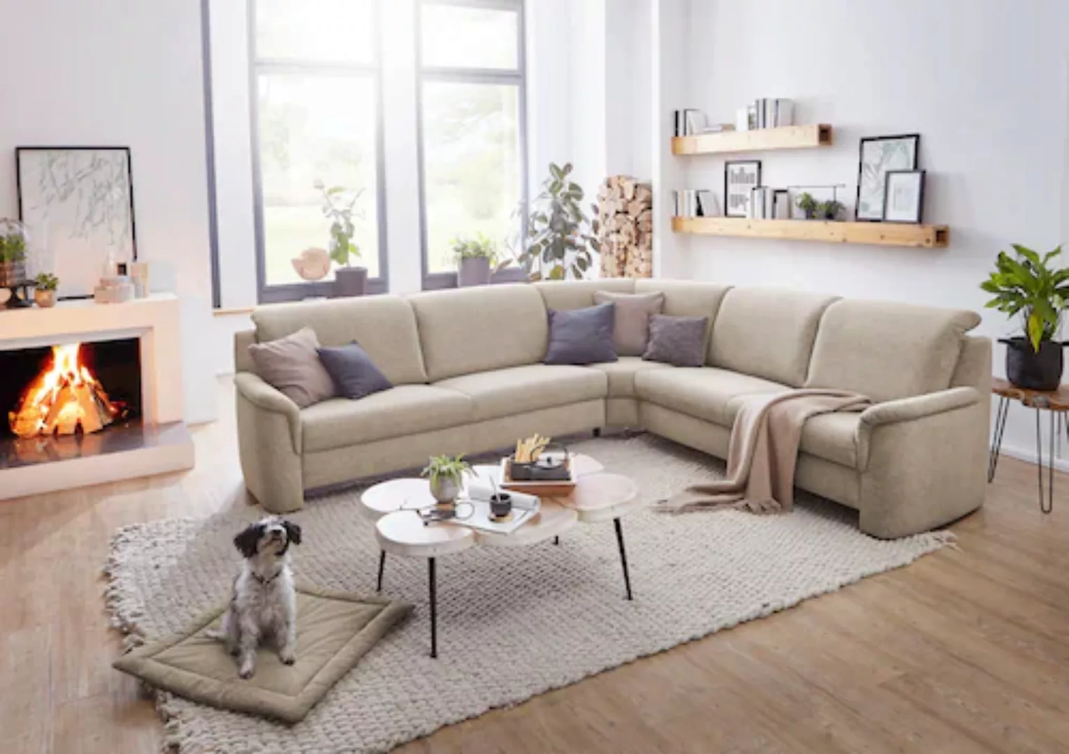 VILLA BECK Ecksofa "Garda L-Form", (4 St.) günstig online kaufen