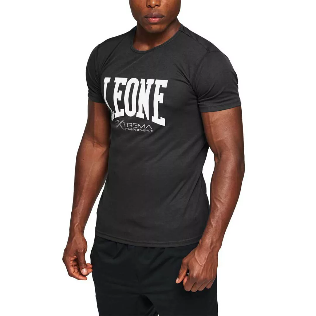 Leone1947 Logo Kurzärmeliges T-shirt M Black günstig online kaufen