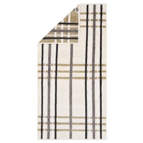Cawö Handtücher Noblesse Check 1089 - Farbe: natur - 33 - Handtuch 50x100 c günstig online kaufen