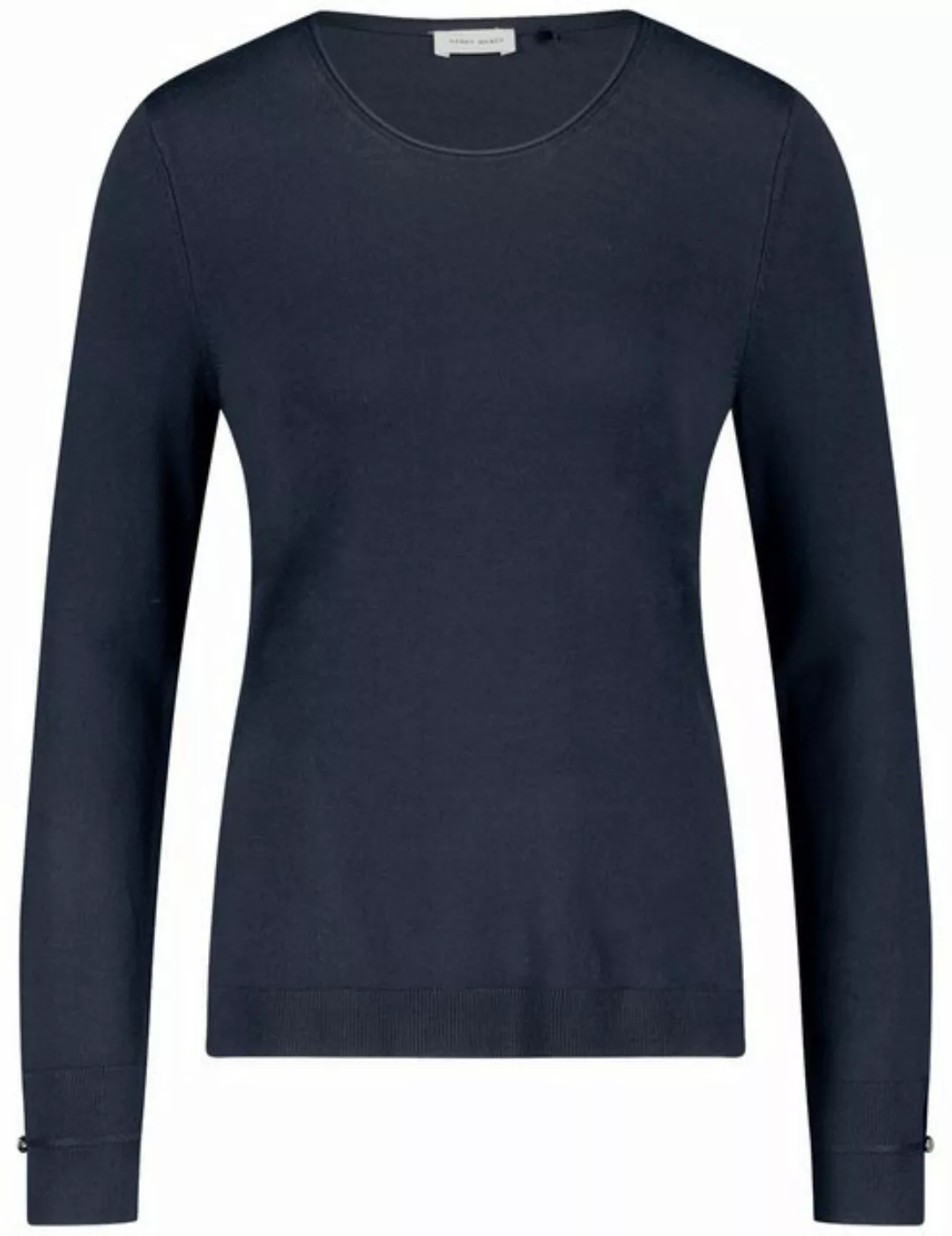 GERRY WEBER Rundhalspullover Langarmpullover aus nachhaltigem Feinstrick günstig online kaufen