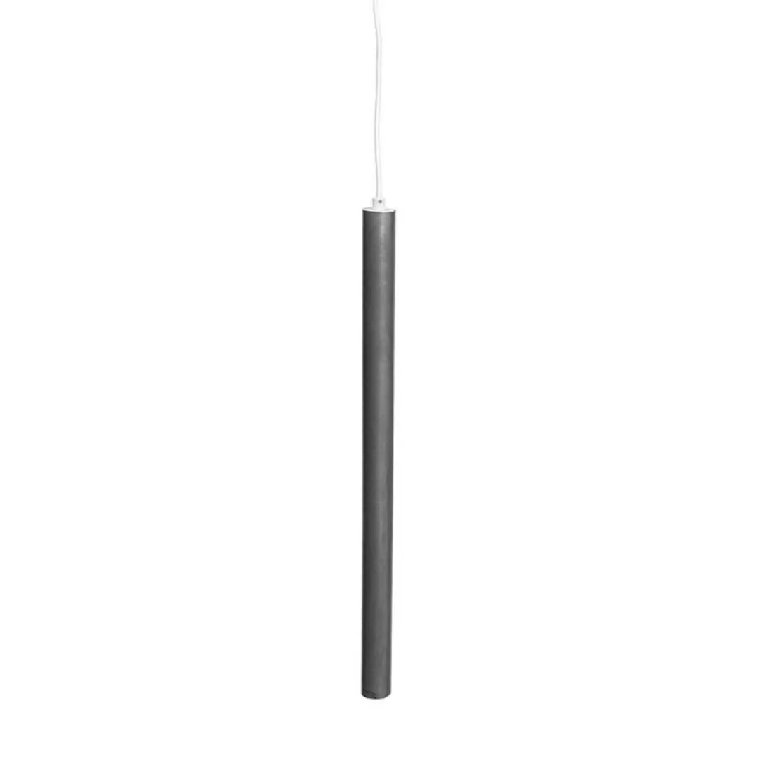 NORR 11 - Pipe Three LED Pendelleuchte - stahl unbehandelt/H 56cm x Ø 3,5cm günstig online kaufen