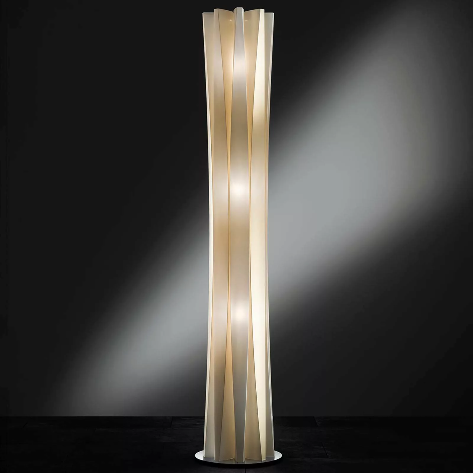 Slamp Bach Stehleuchte, Höhe 161 cm, gold günstig online kaufen