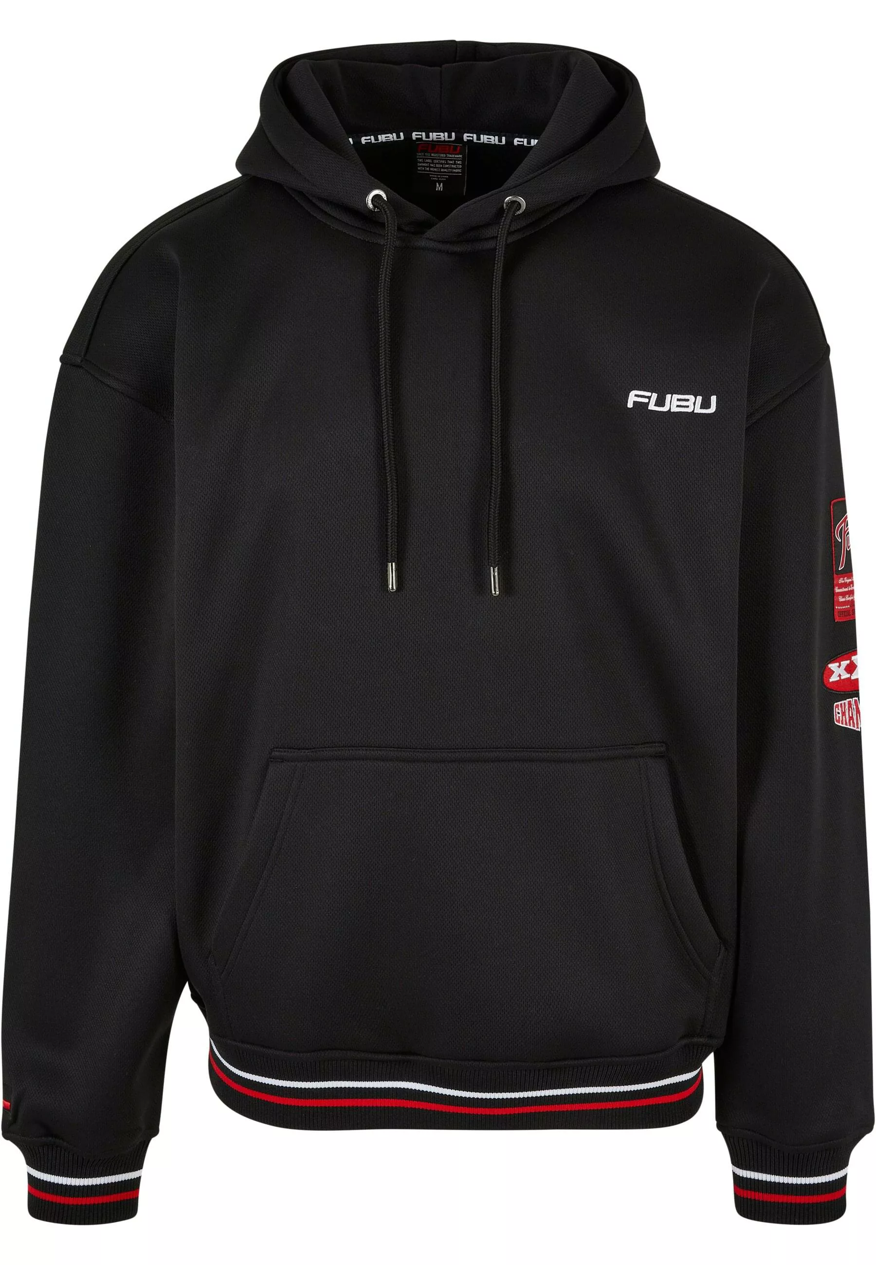 Fubu Kapuzensweatshirt "Fubu Herren FM233-012-2 FUBU Corporate Mesh Hoodie" günstig online kaufen