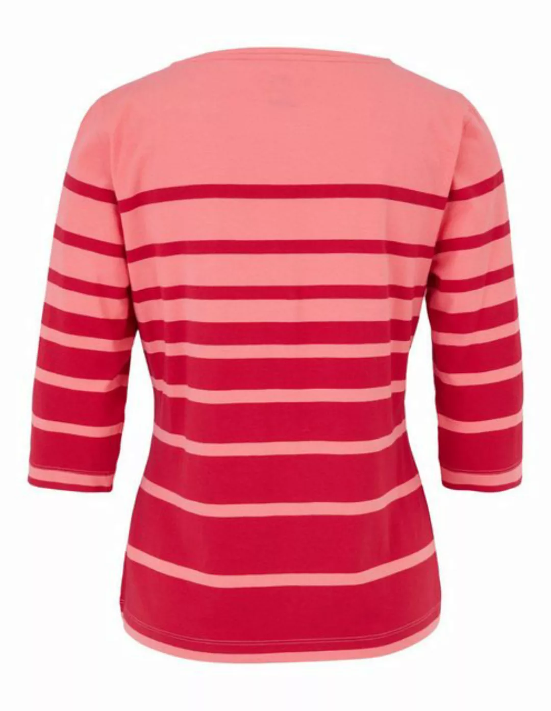 Joy Sportswear Langarmshirt LISA 3/4 Arm Shirt orange coral stripes günstig online kaufen