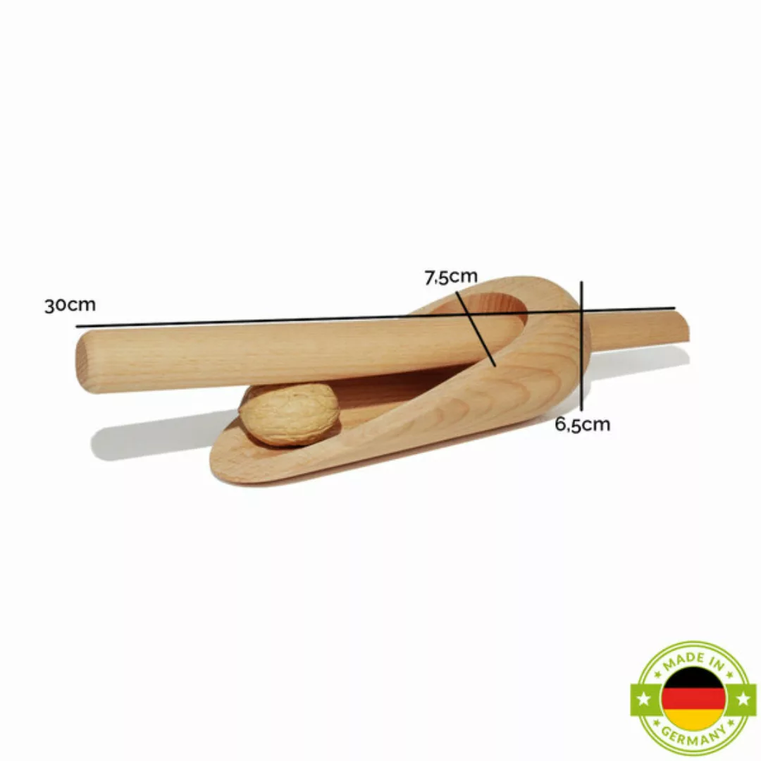 Nussbesteck/nussknacker ‘Genuss’ Aus Buchenholz | Made In Germany günstig online kaufen